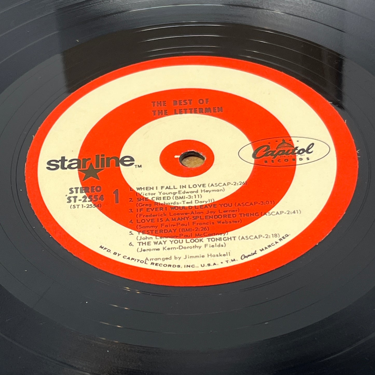 The Lettermen : The Best Of The Lettermen (LP,Compilation,Stereo)