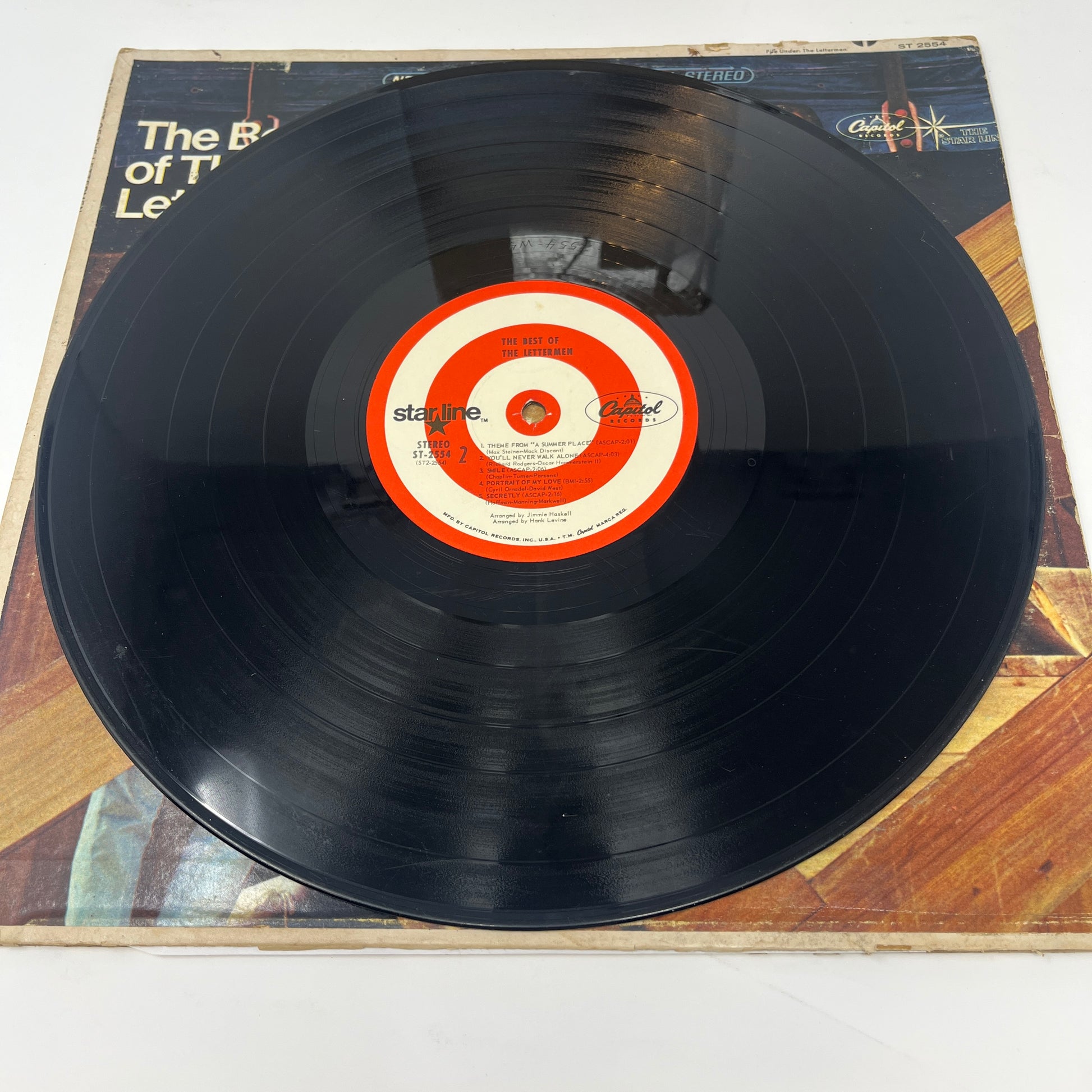 The Lettermen : The Best Of The Lettermen (LP,Compilation,Stereo)