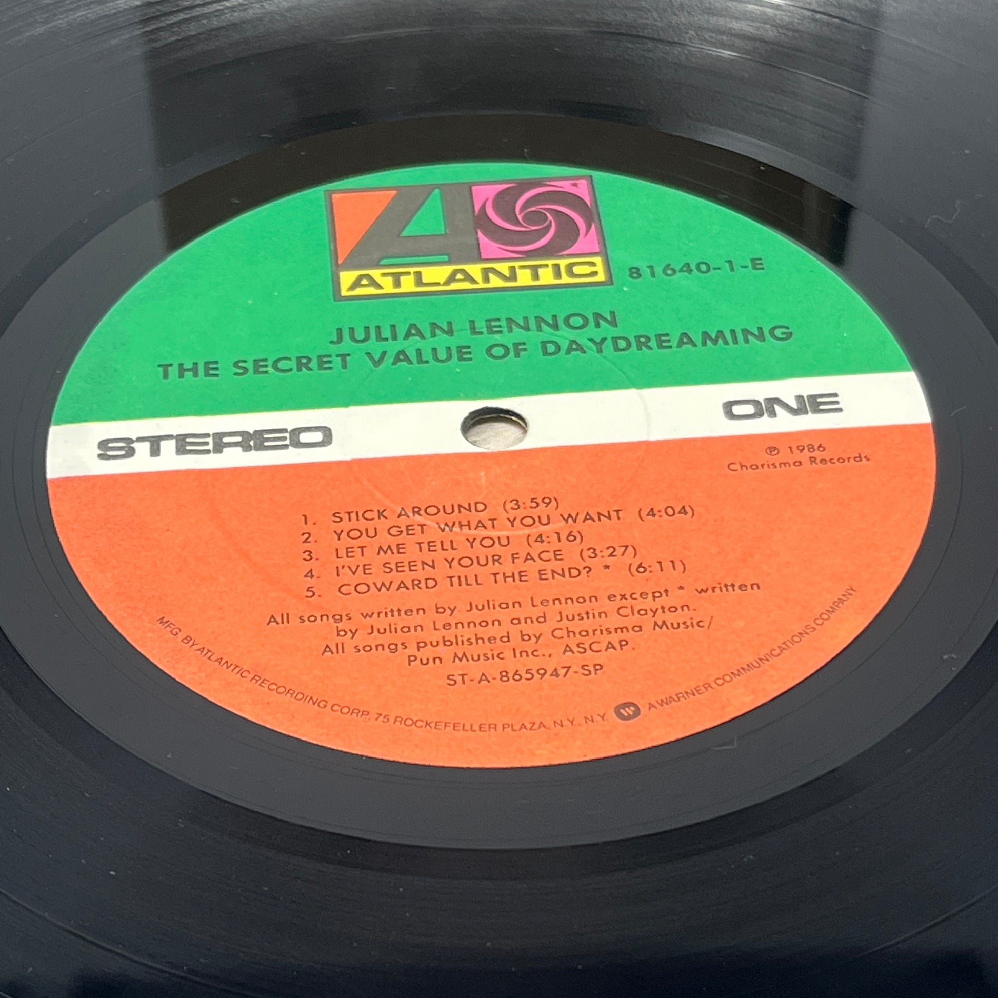 Julian Lennon : The Secret Value Of Daydreaming (LP,Album)