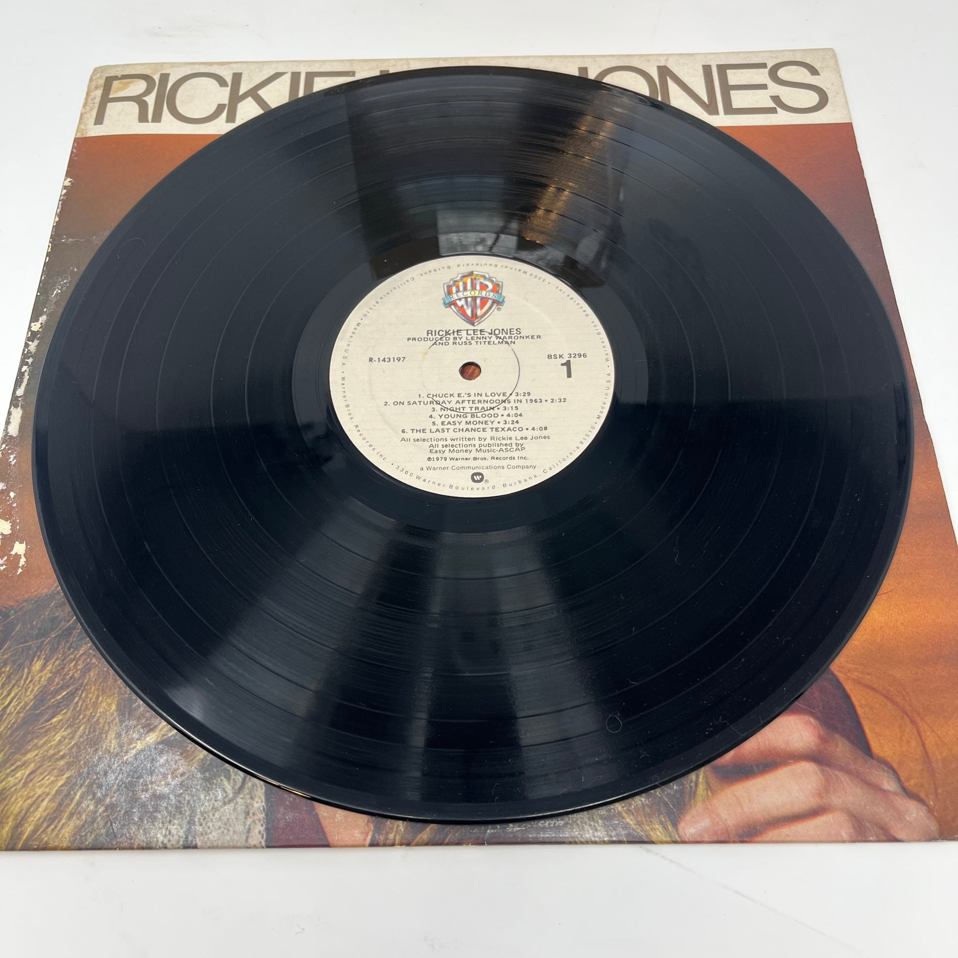Rickie Lee Jones : Rickie Lee Jones (LP,Album,Club Edition)