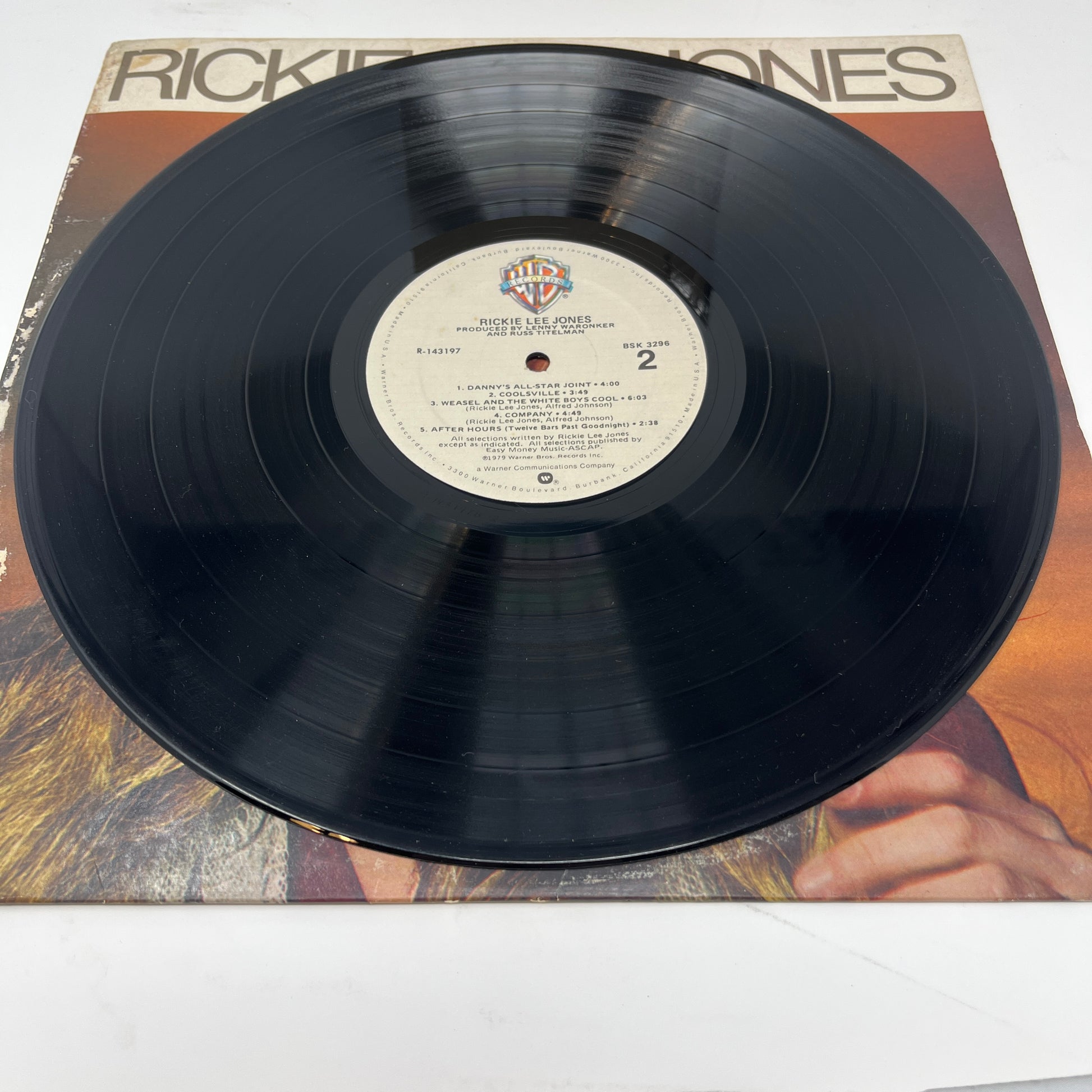 Rickie Lee Jones : Rickie Lee Jones (LP,Album,Club Edition)
