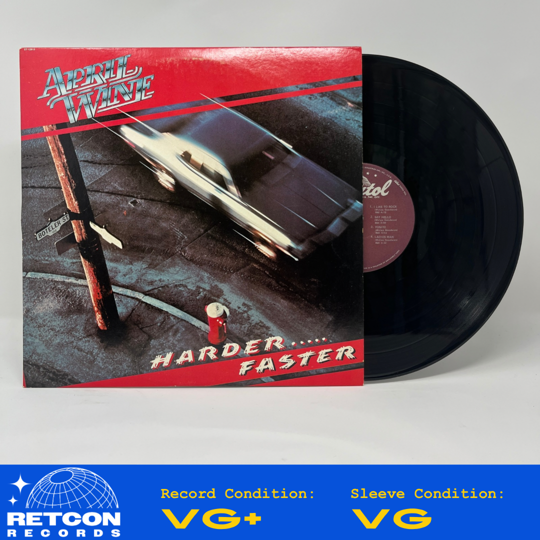 April Wine : Harder.....Faster (LP,Album)