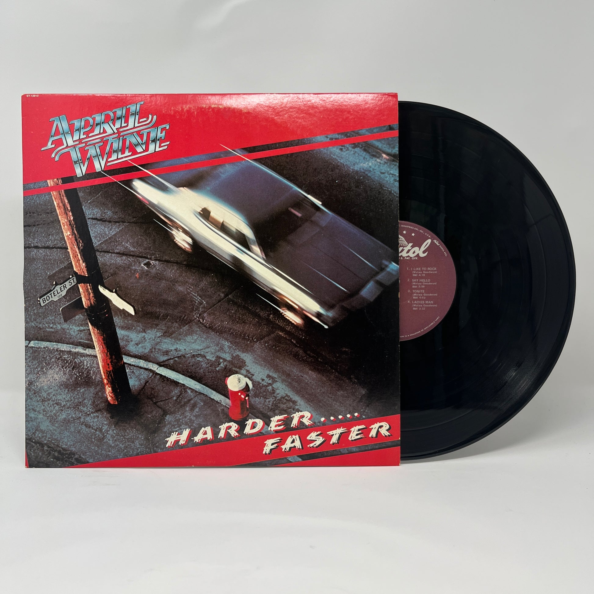 April Wine : Harder.....Faster (LP,Album)