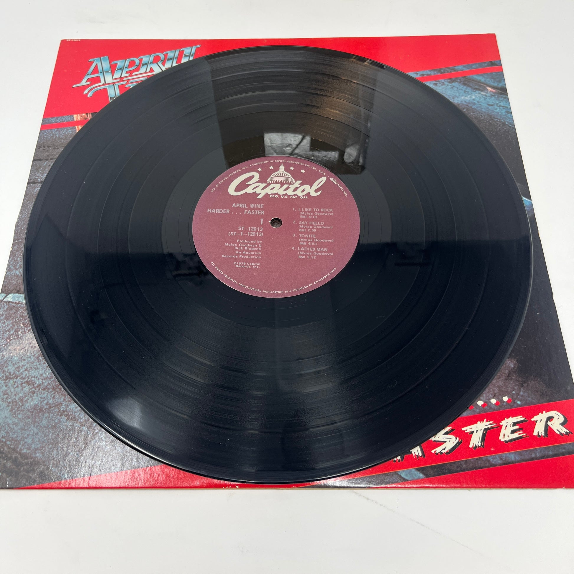 April Wine : Harder.....Faster (LP,Album)