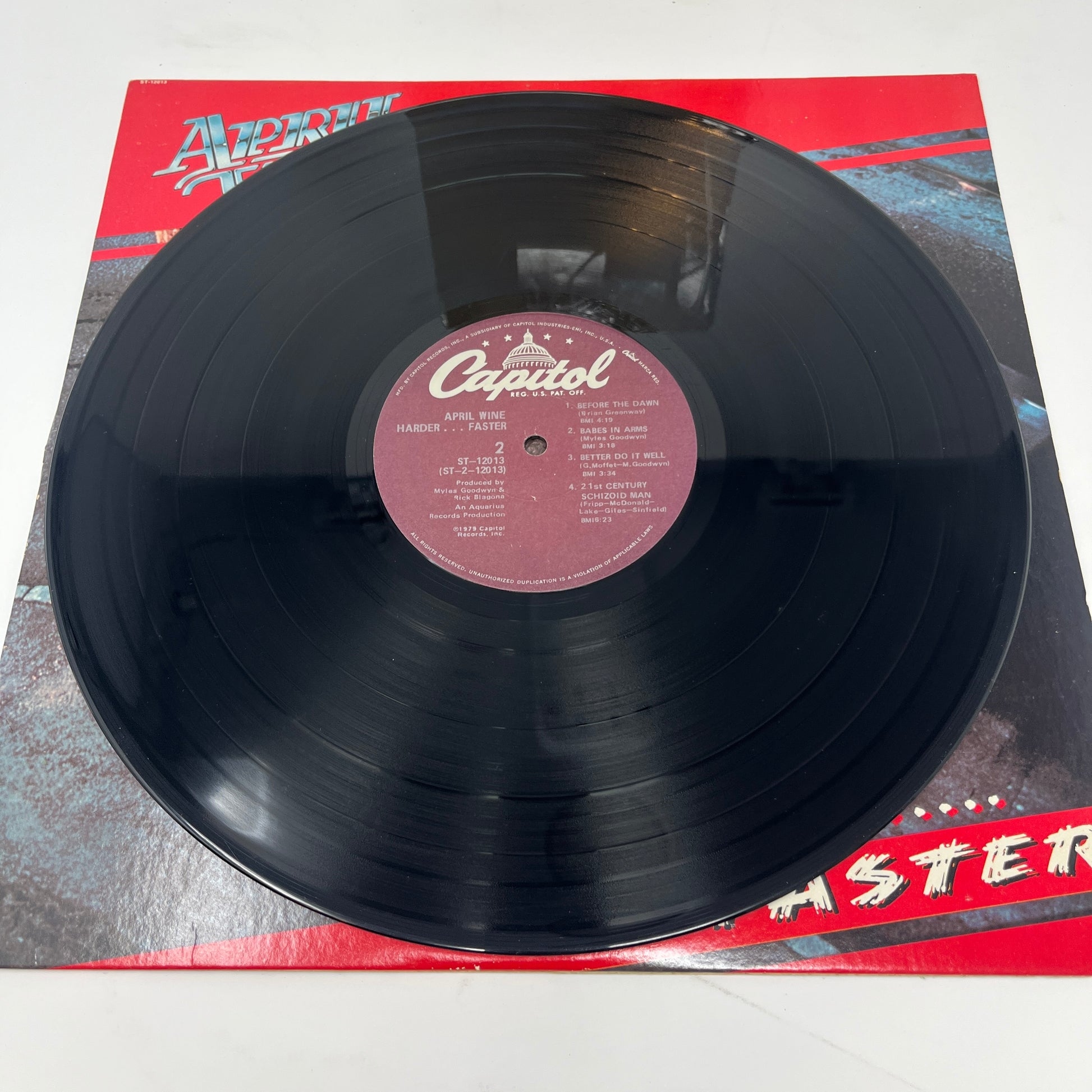 April Wine : Harder.....Faster (LP,Album)