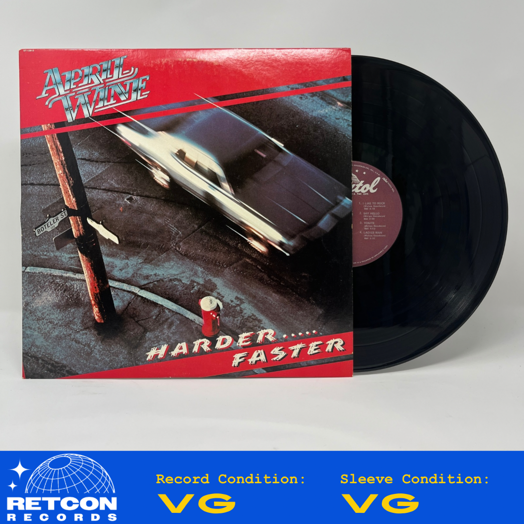 April Wine : Harder.....Faster (LP,Album)