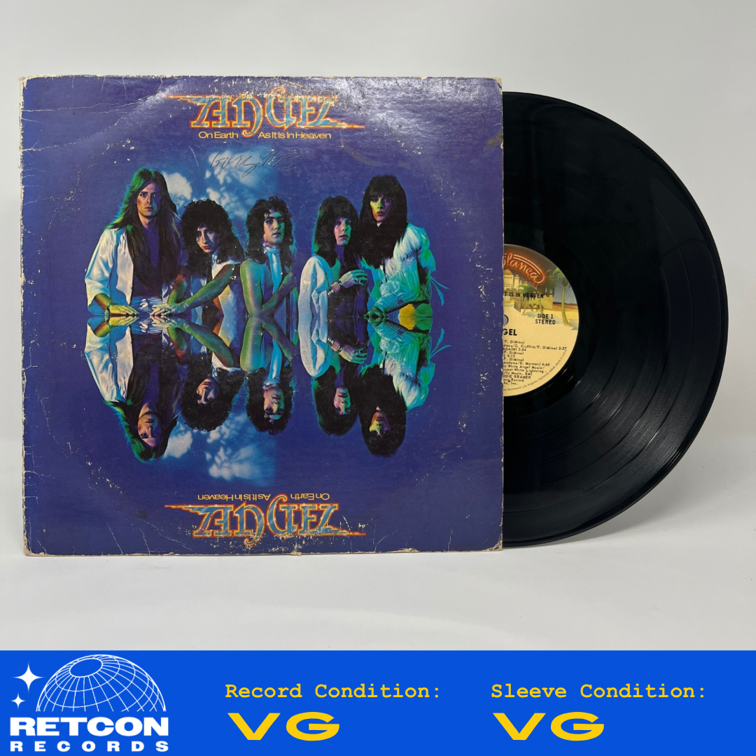 Angel (24) : On Earth As It Is In Heaven (LP,Album,Repress)