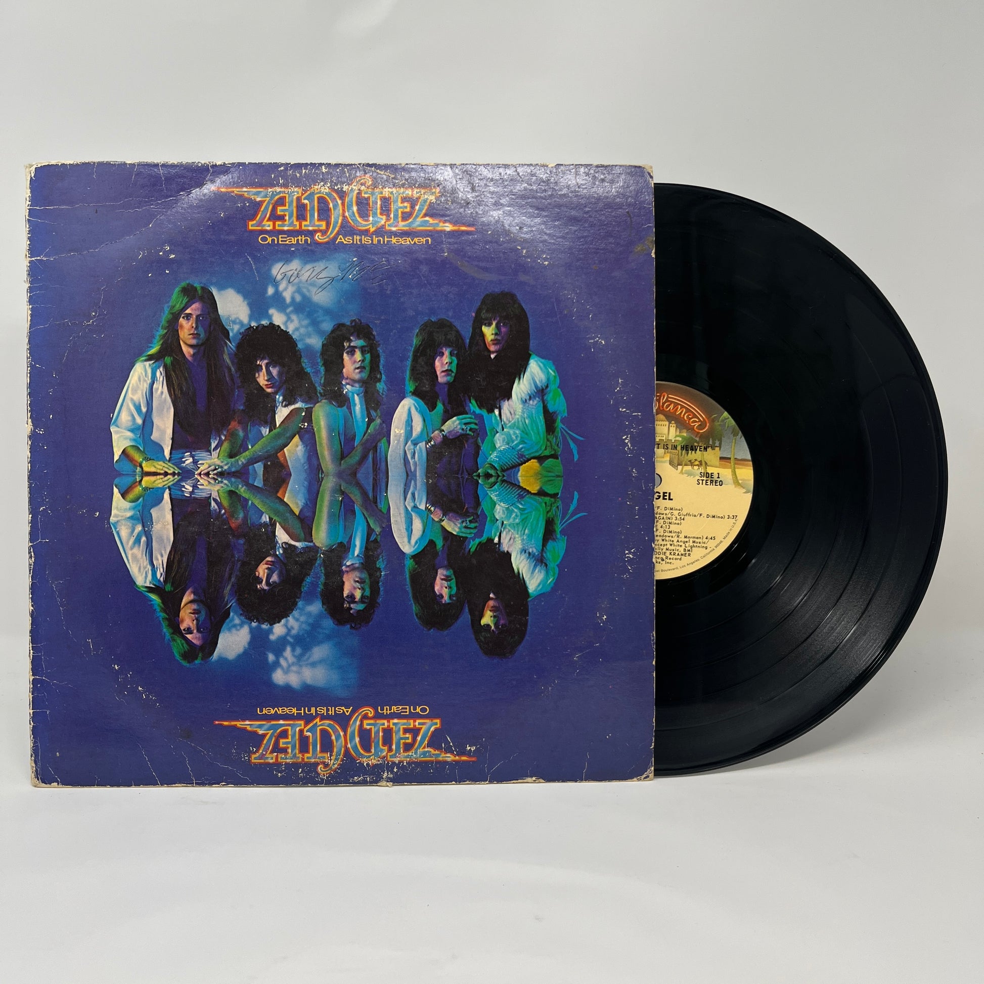 Angel (24) : On Earth As It Is In Heaven (LP,Album,Repress)