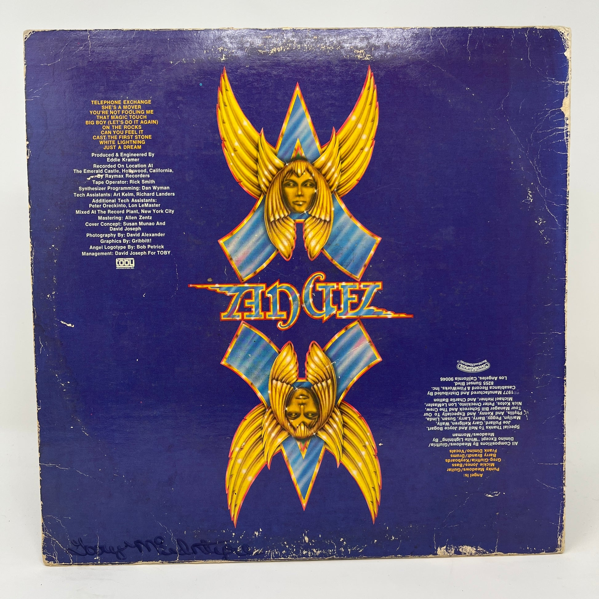 Angel (24) : On Earth As It Is In Heaven (LP,Album,Repress)