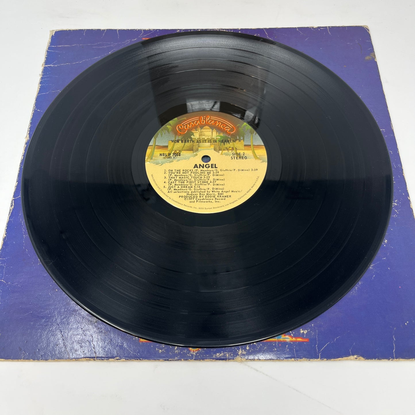 Angel (24) : On Earth As It Is In Heaven (LP,Album,Repress)