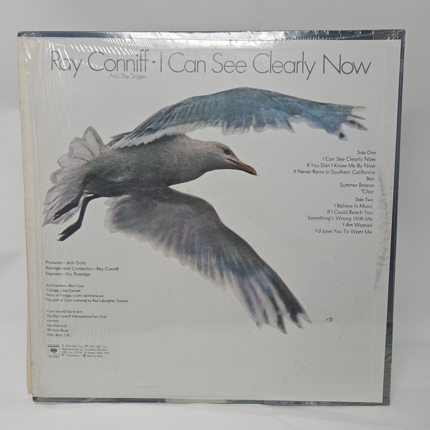 Ray Conniff And The Singers : I Can See Clearly Now (LP,Album,Stereo)
