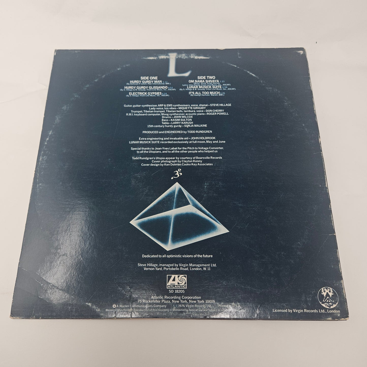 Steve Hillage : L (LP,Album)
