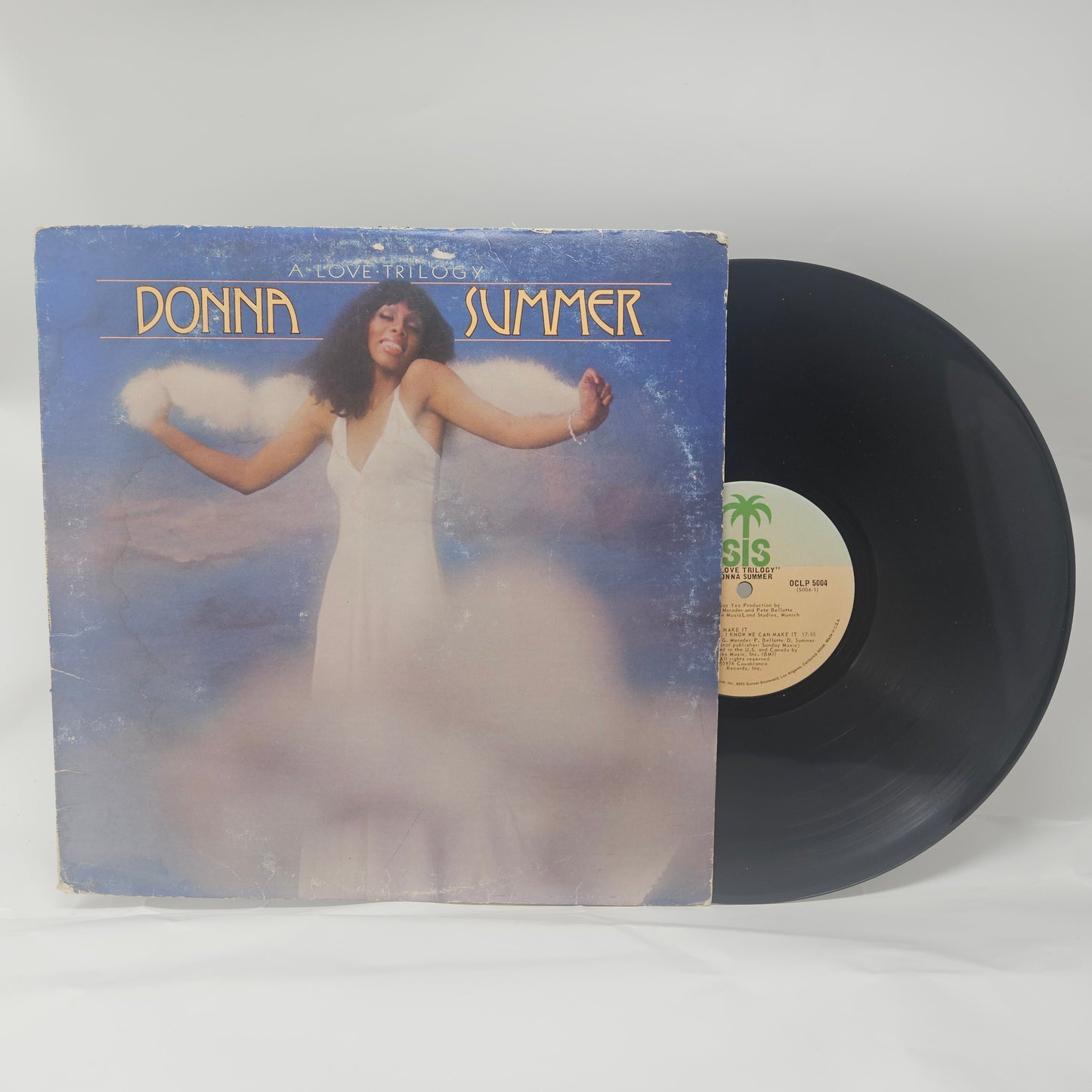 Donna Summer : A Love Trilogy (LP,Album,Partially Mixed,Stereo)