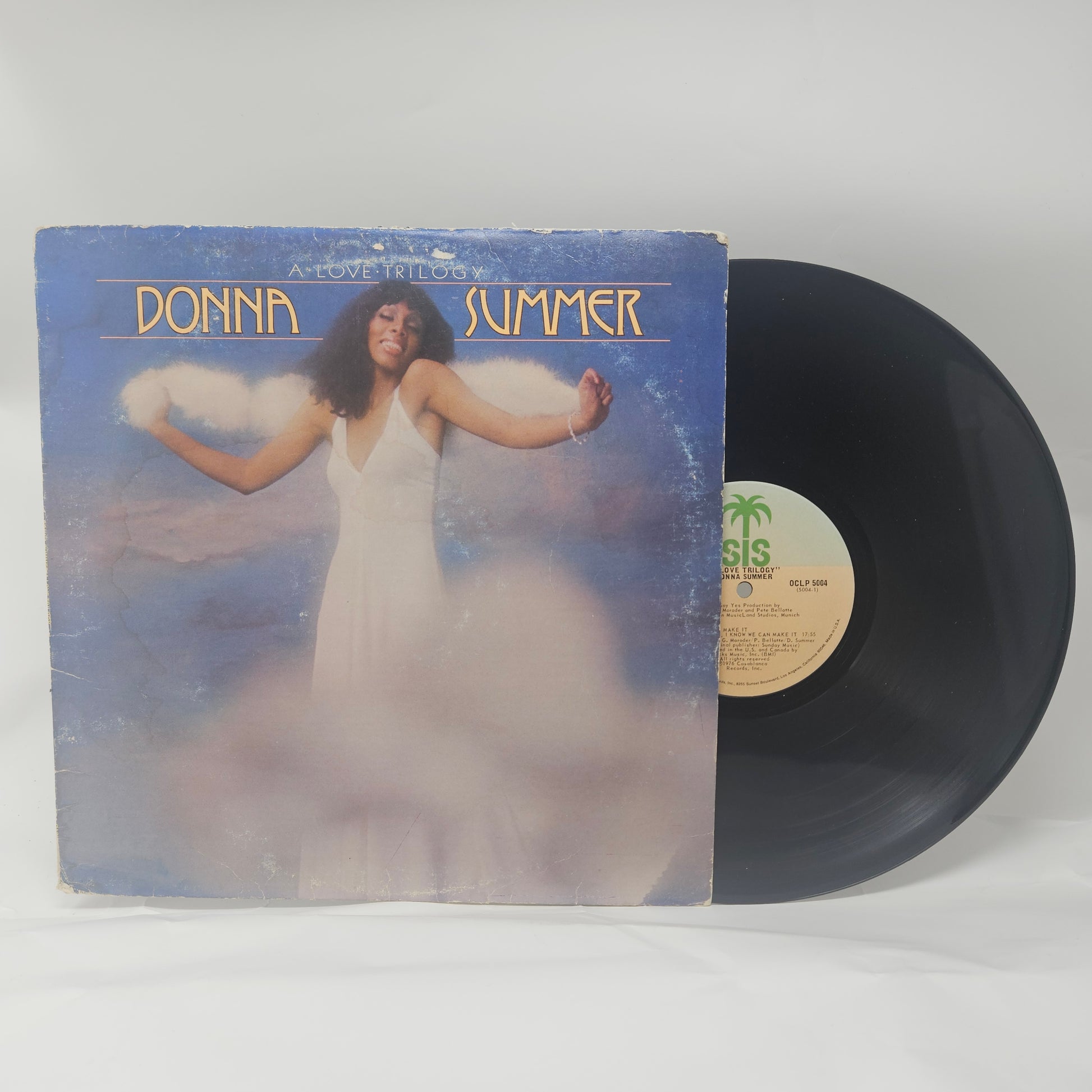 Donna Summer : A Love Trilogy (LP,Album,Partially Mixed,Stereo)