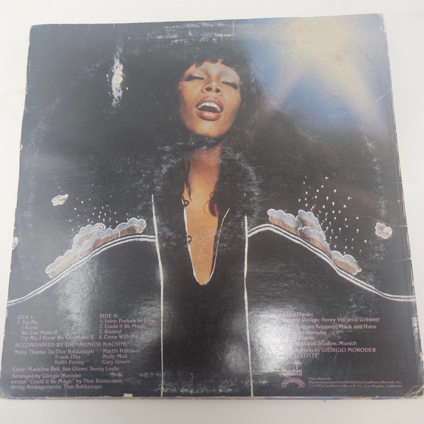 Donna Summer : A Love Trilogy (LP,Album,Partially Mixed,Stereo)