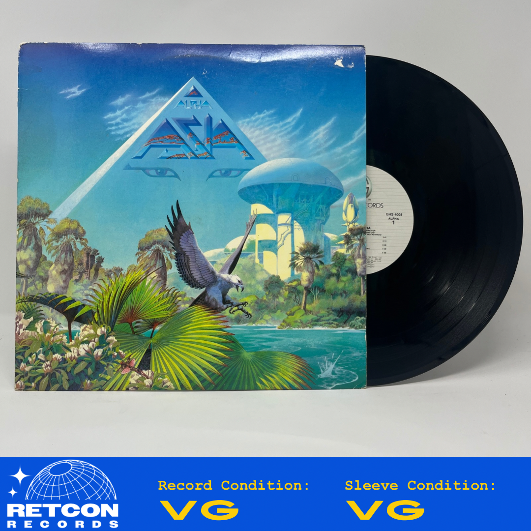 Asia (2) : Alpha (LP,Album,Stereo)