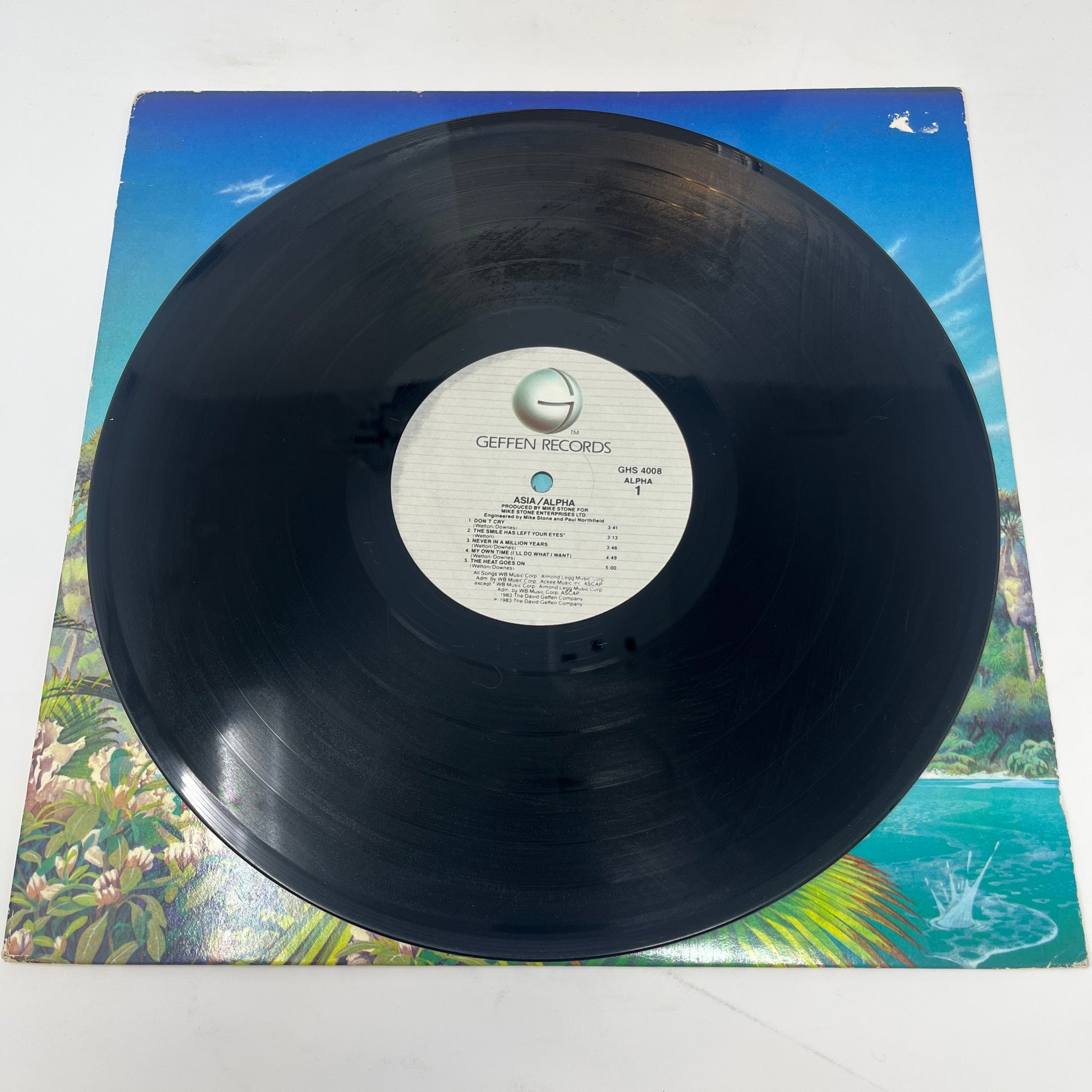 Asia (2) : Alpha (LP,Album,Stereo)