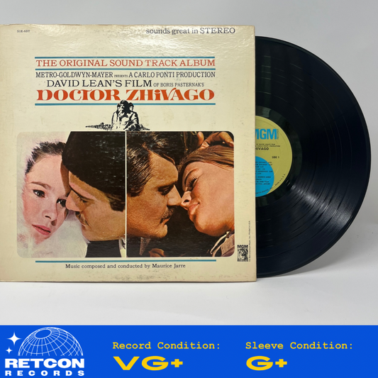 Maurice Jarre : Doctor Zhivago Original Soundtrack Album (LP,Album,Reissue,Stereo)