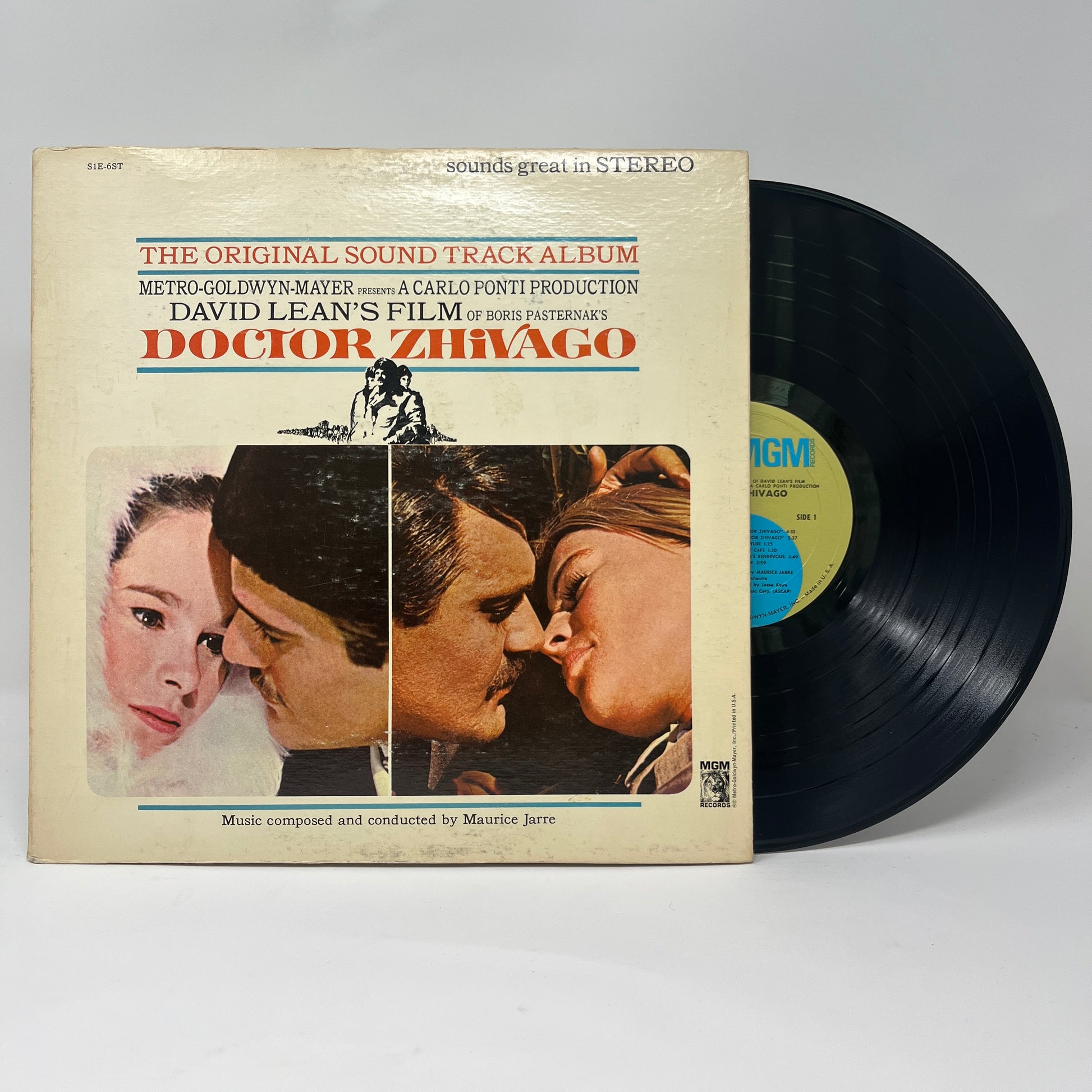 Maurice Jarre : Doctor Zhivago Original Soundtrack Album (LP,Album,Reissue,Stereo)