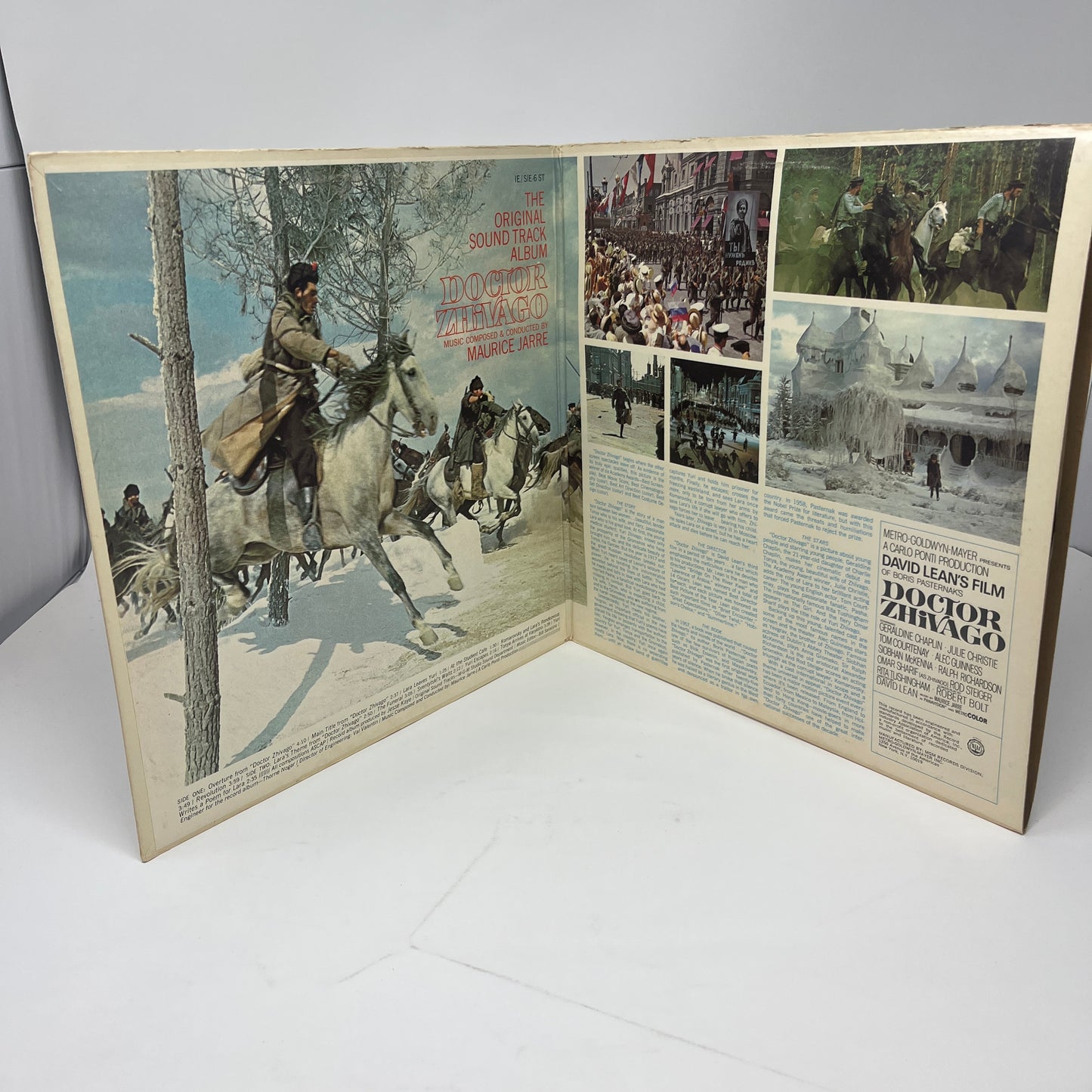 Maurice Jarre : Doctor Zhivago Original Soundtrack Album (LP,Album,Reissue,Stereo)
