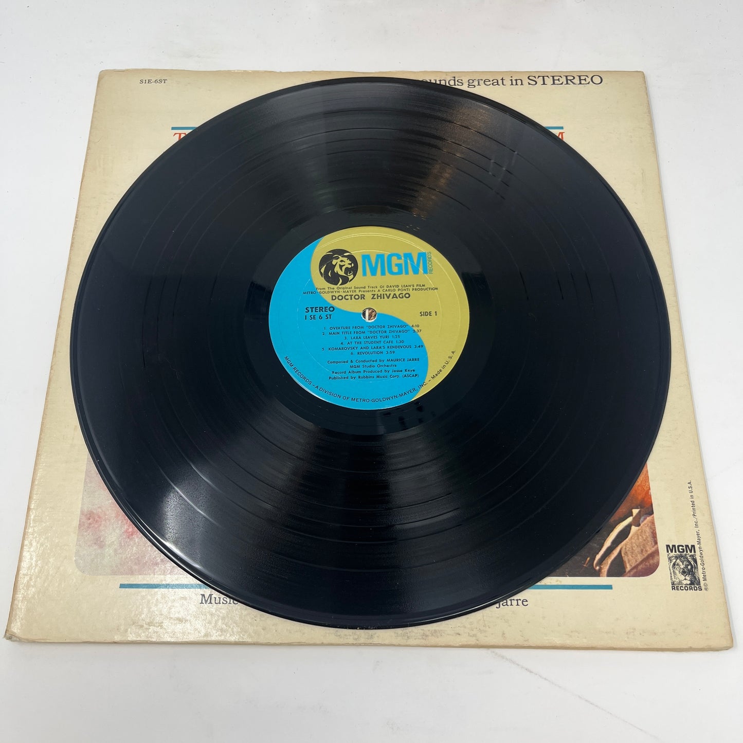 Maurice Jarre : Doctor Zhivago Original Soundtrack Album (LP,Album,Reissue,Stereo)