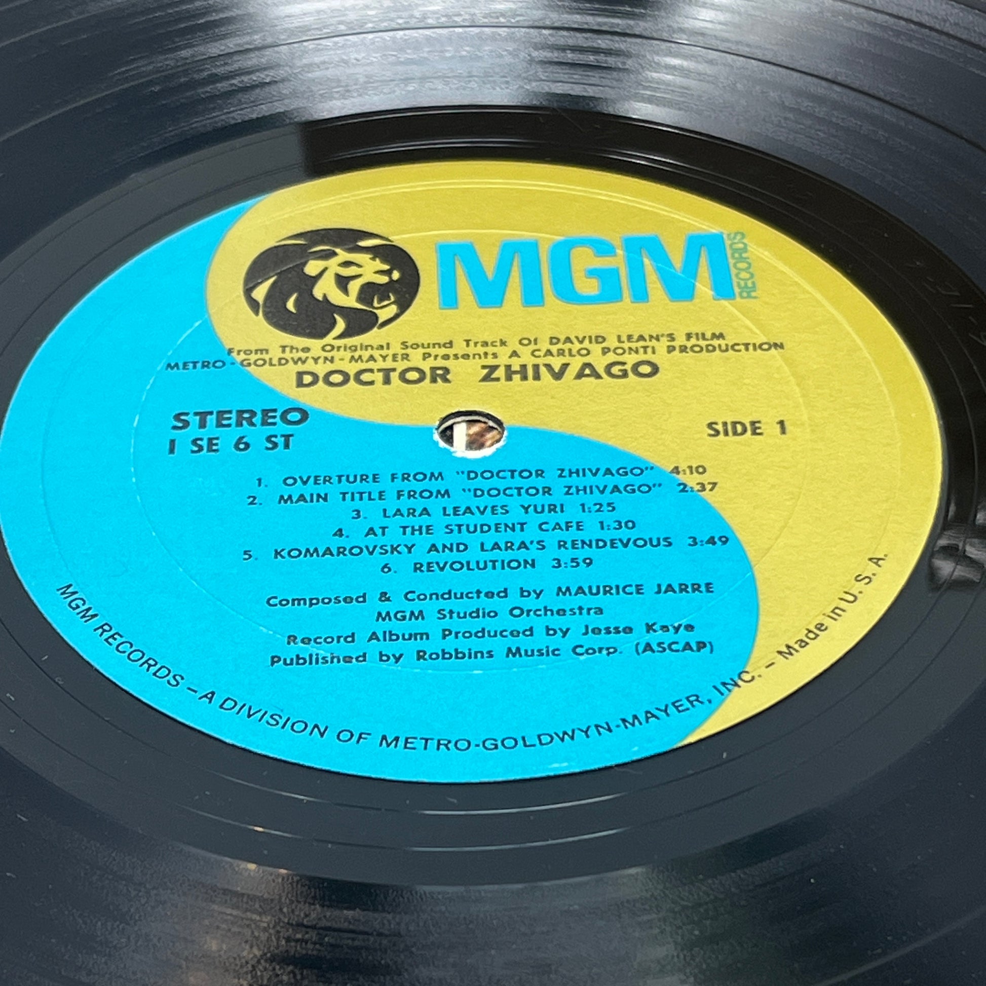 Maurice Jarre : Doctor Zhivago Original Soundtrack Album (LP,Album,Reissue,Stereo)