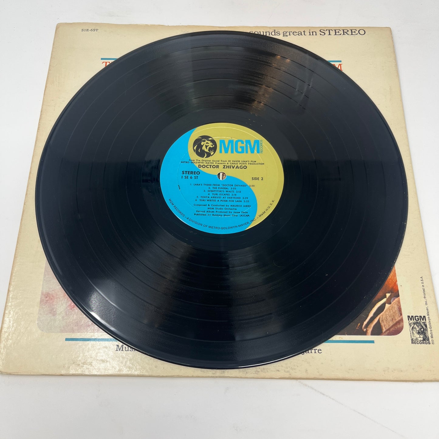 Maurice Jarre : Doctor Zhivago Original Soundtrack Album (LP,Album,Reissue,Stereo)