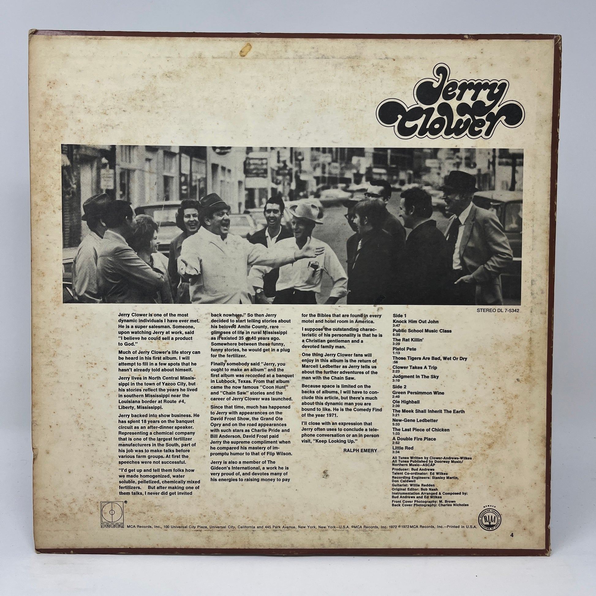 Jerry Clower : Mouth Of Mississippi (LP,Album,Stereo)