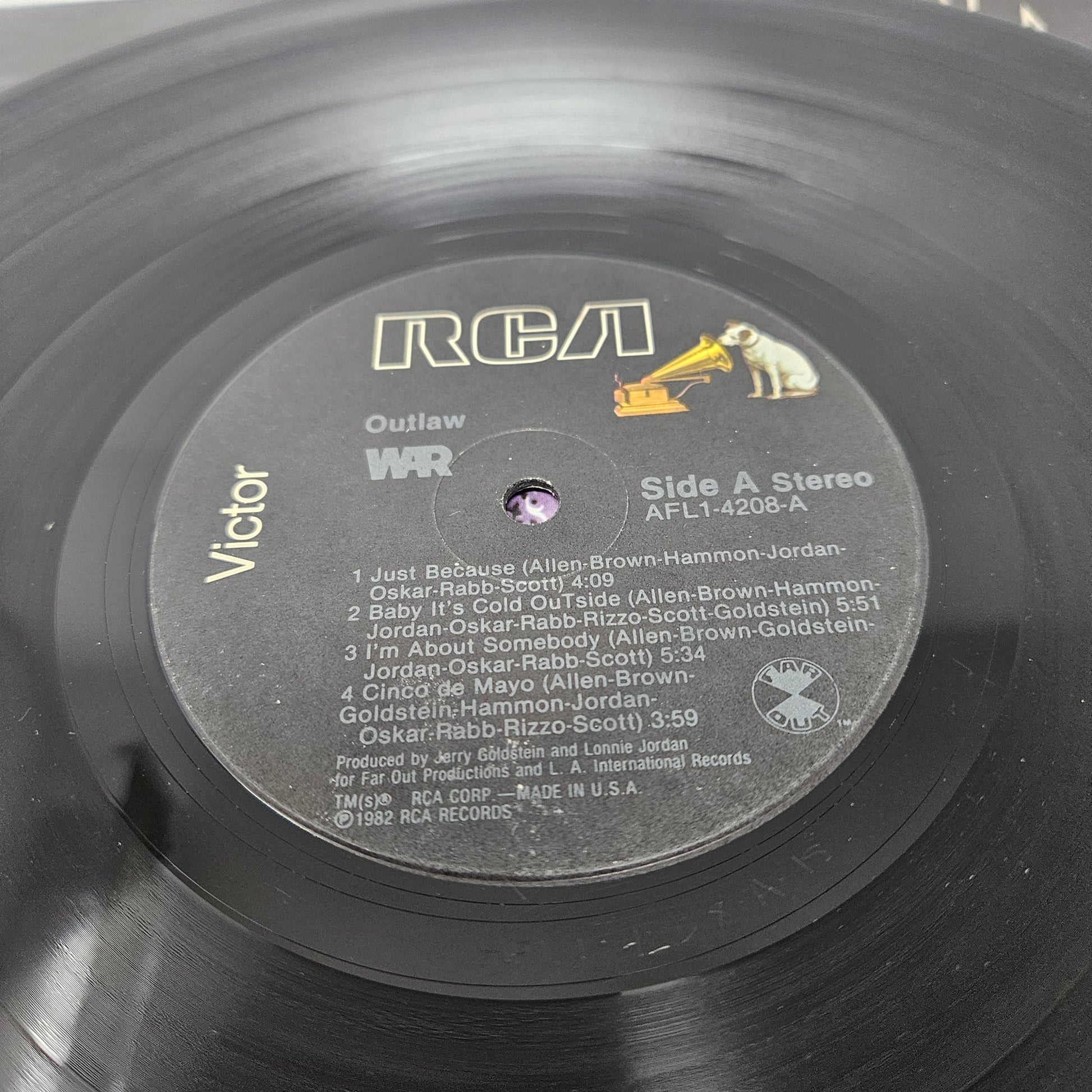 War : Outlaw (LP,Album)