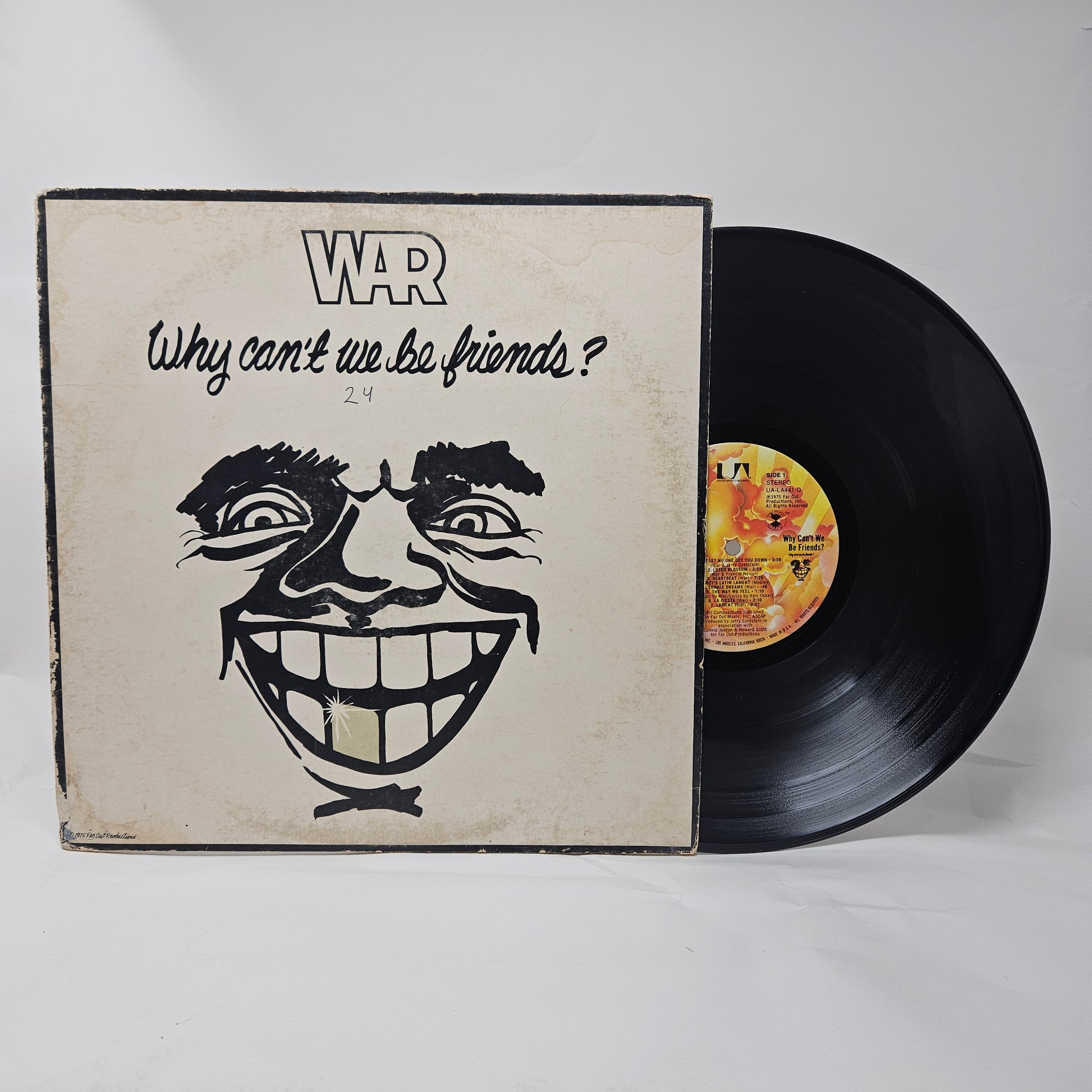 War : Why Can't We Be Friends? (LP,Album,Stereo)