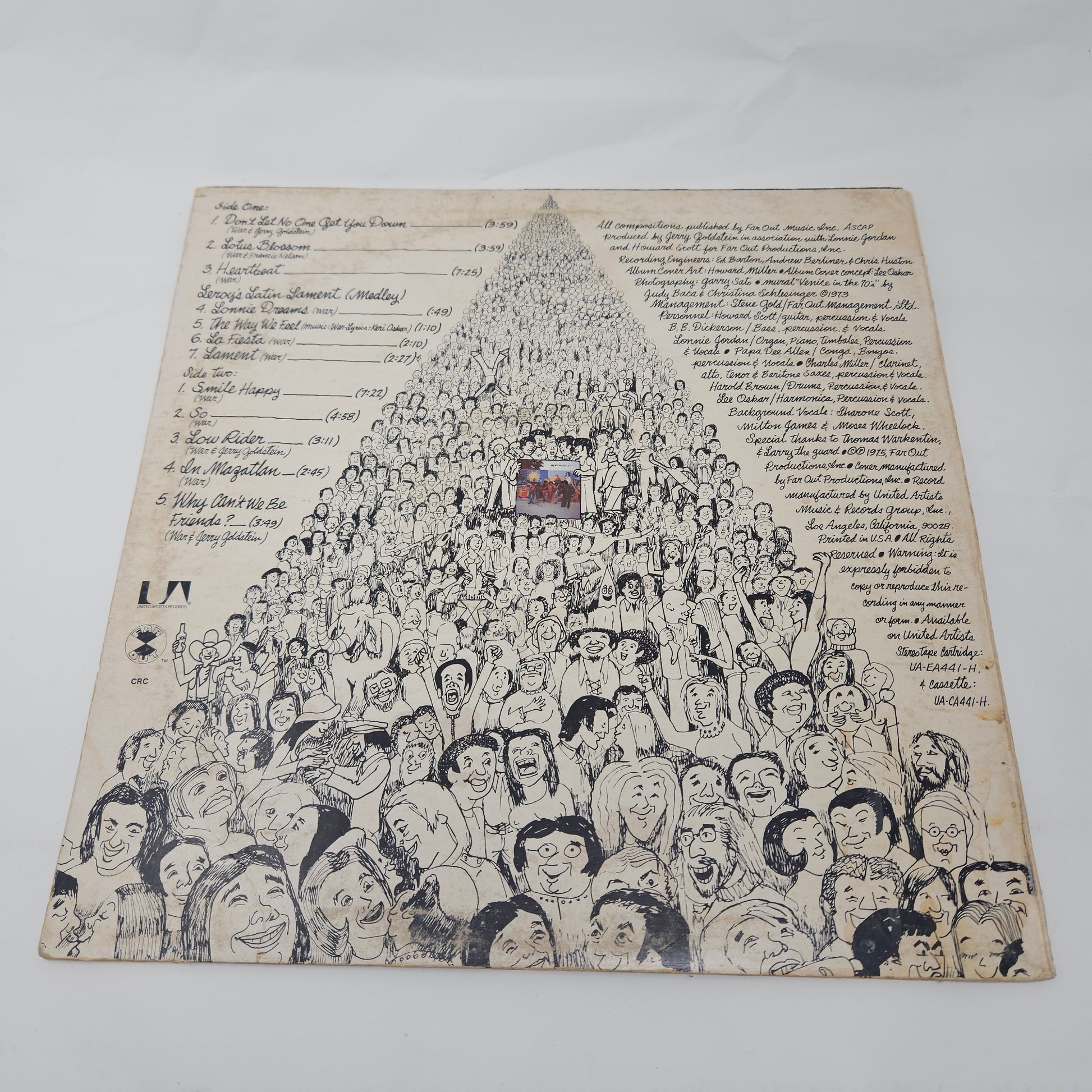 War : Why Can't We Be Friends? (LP,Album,Stereo)