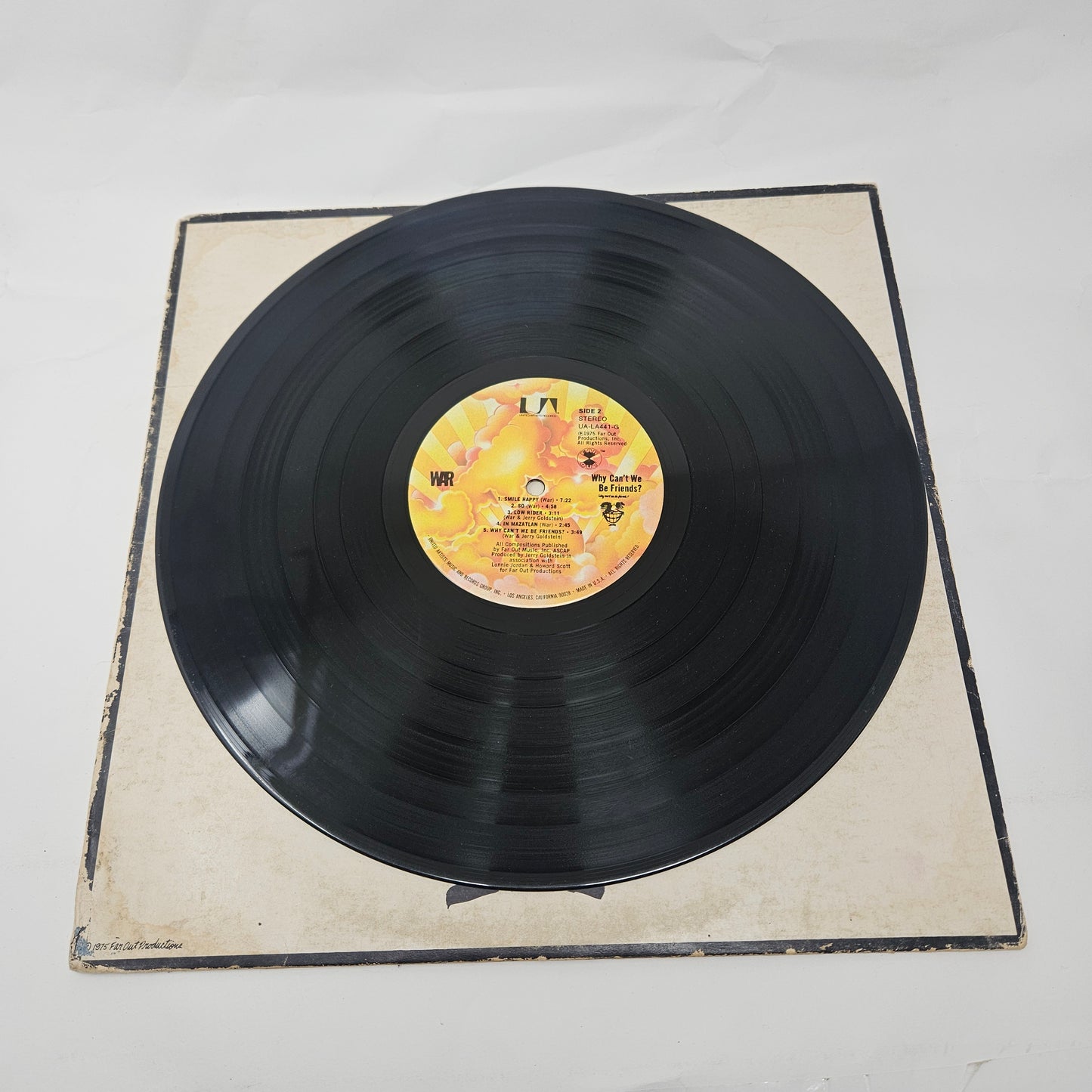 War : Why Can't We Be Friends? (LP,Album,Stereo)