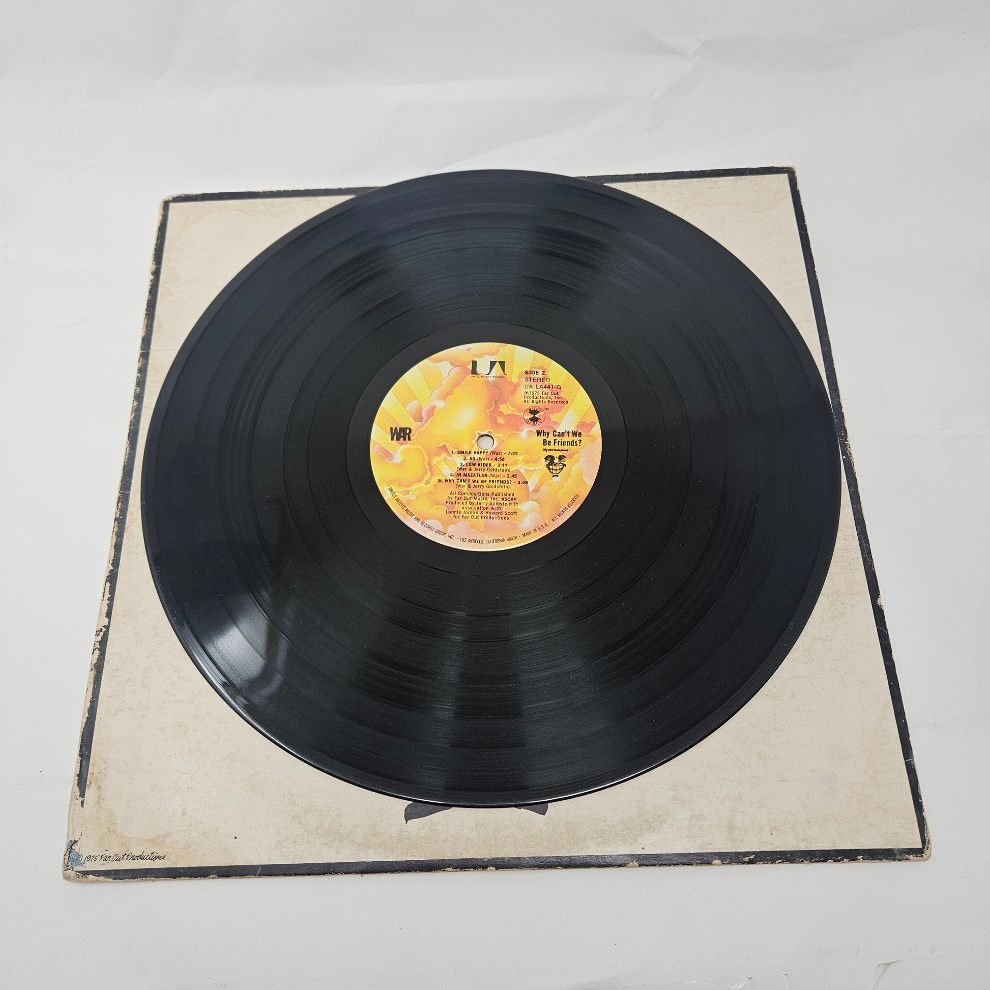 War : Why Can't We Be Friends? (LP,Album,Stereo)