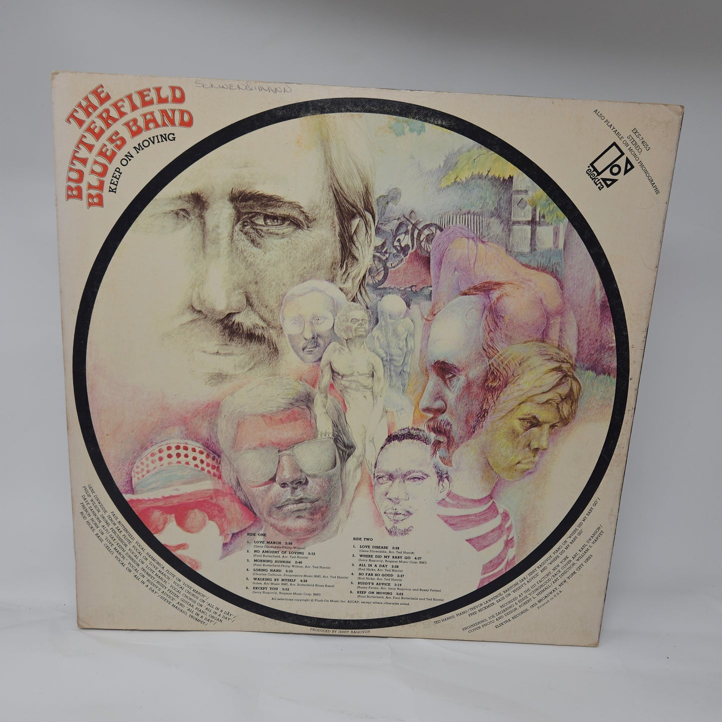 The Paul Butterfield Blues Band : Keep On Moving (LP,Album)