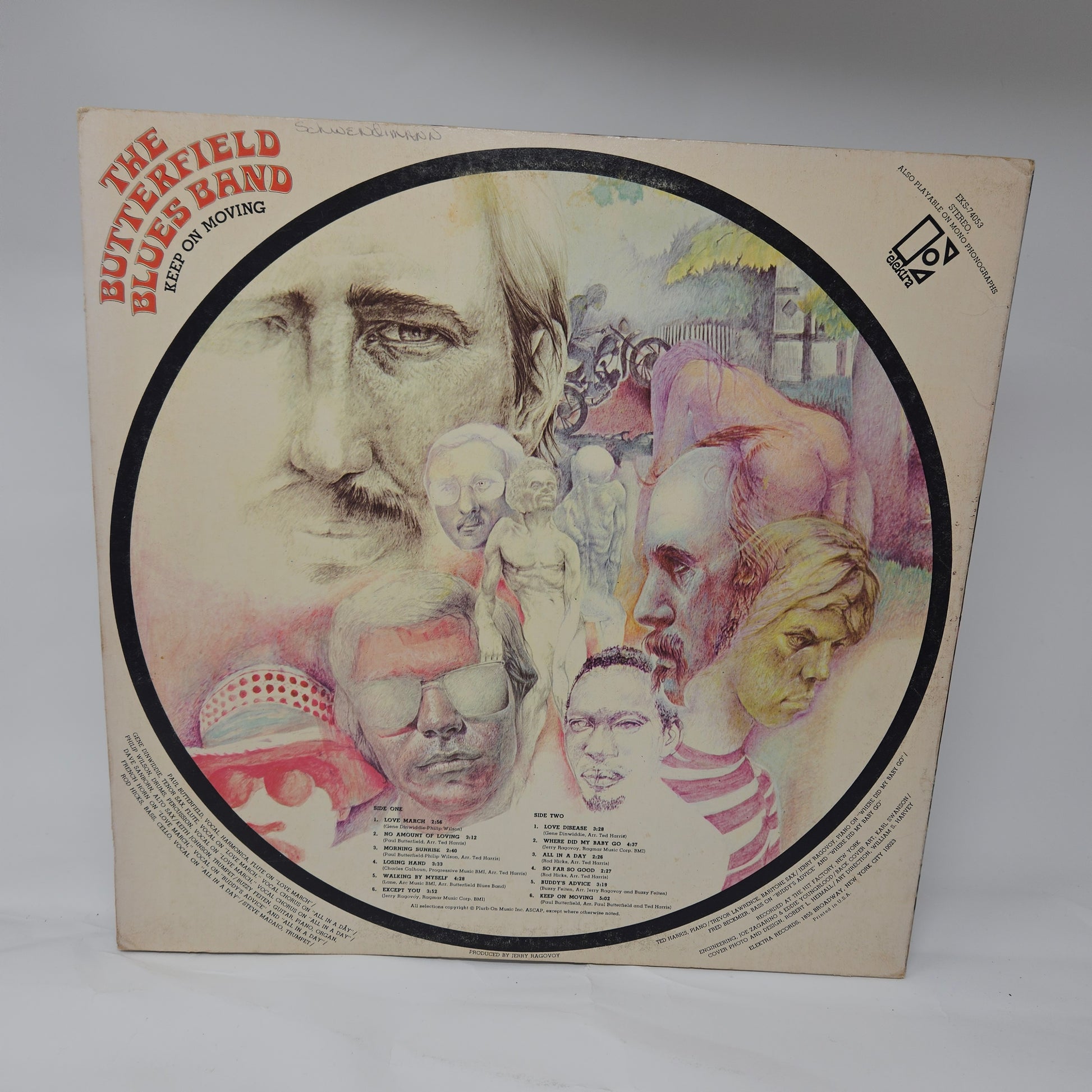 The Paul Butterfield Blues Band : Keep On Moving (LP,Album)