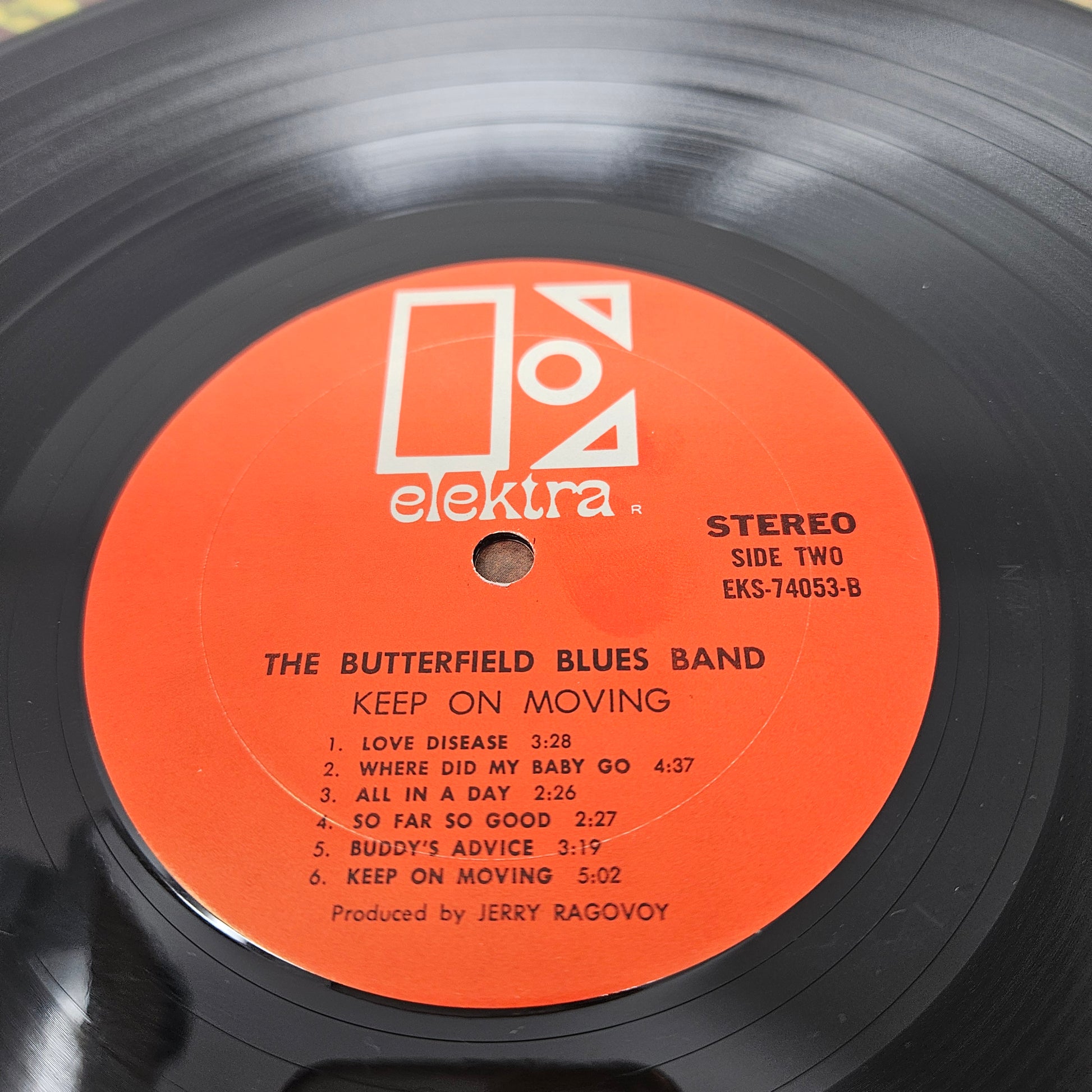 The Paul Butterfield Blues Band : Keep On Moving (LP,Album)