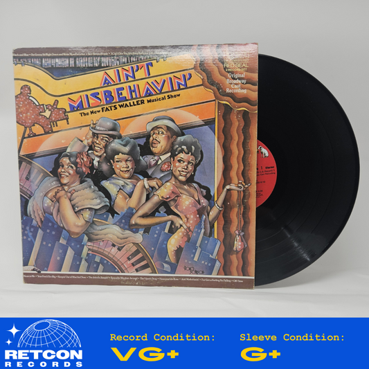"Ain't Misbehavin'" Original Broadway Cast : Ain't Misbehavin': The New Fats Waller Musical Show (LP,Album)