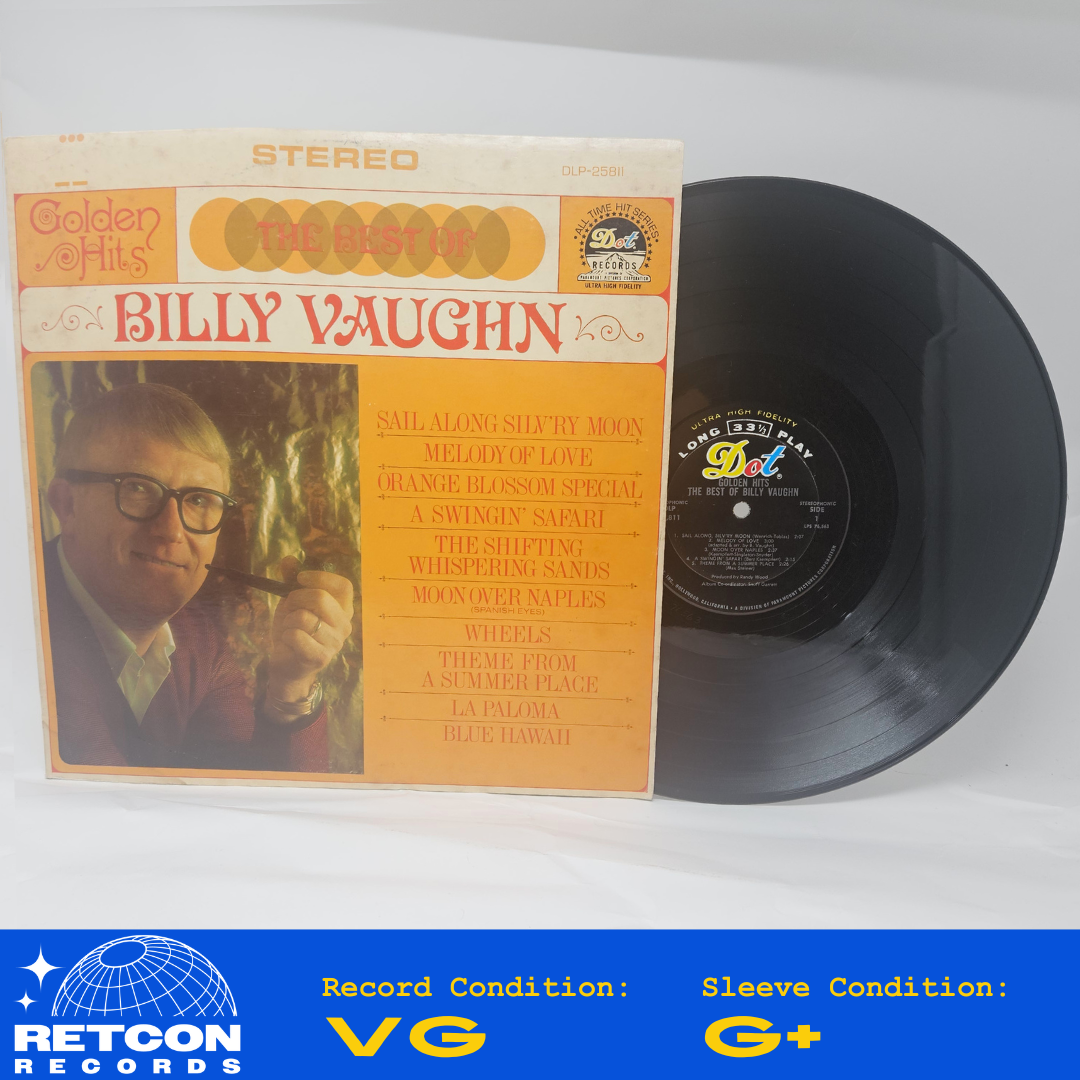 Billy Vaughn : Golden Hits: The Best Of Billy Vaughn (LP,Compilation,Stereo)