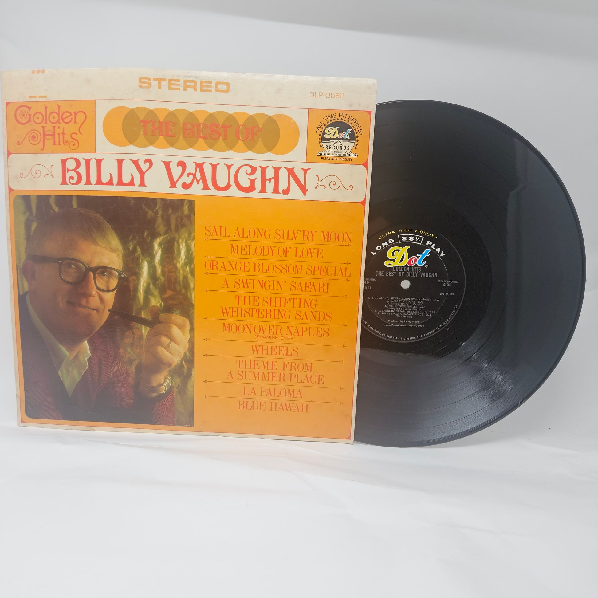 Billy Vaughn : Golden Hits: The Best Of Billy Vaughn (LP,Compilation,Stereo)