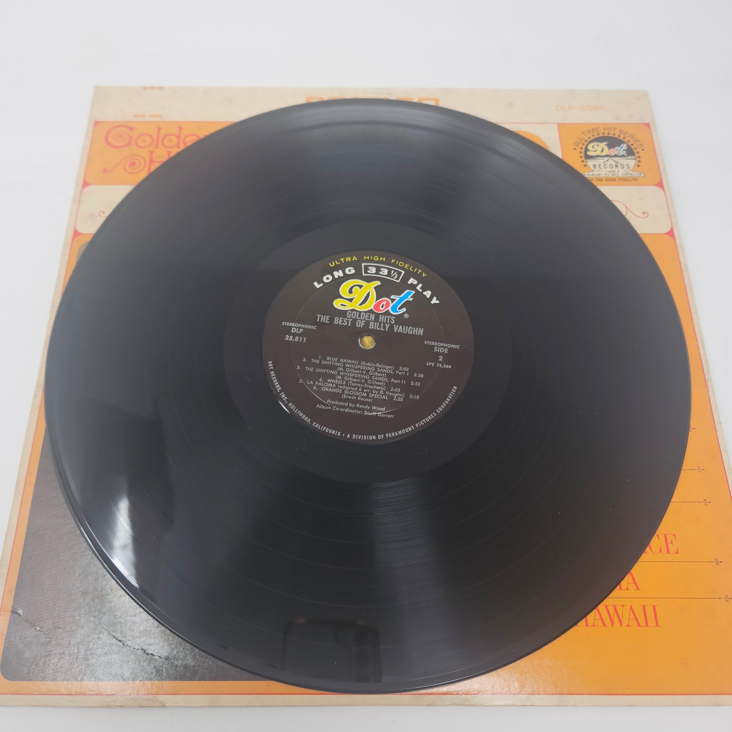 Billy Vaughn : Golden Hits: The Best Of Billy Vaughn (LP,Compilation,Stereo)