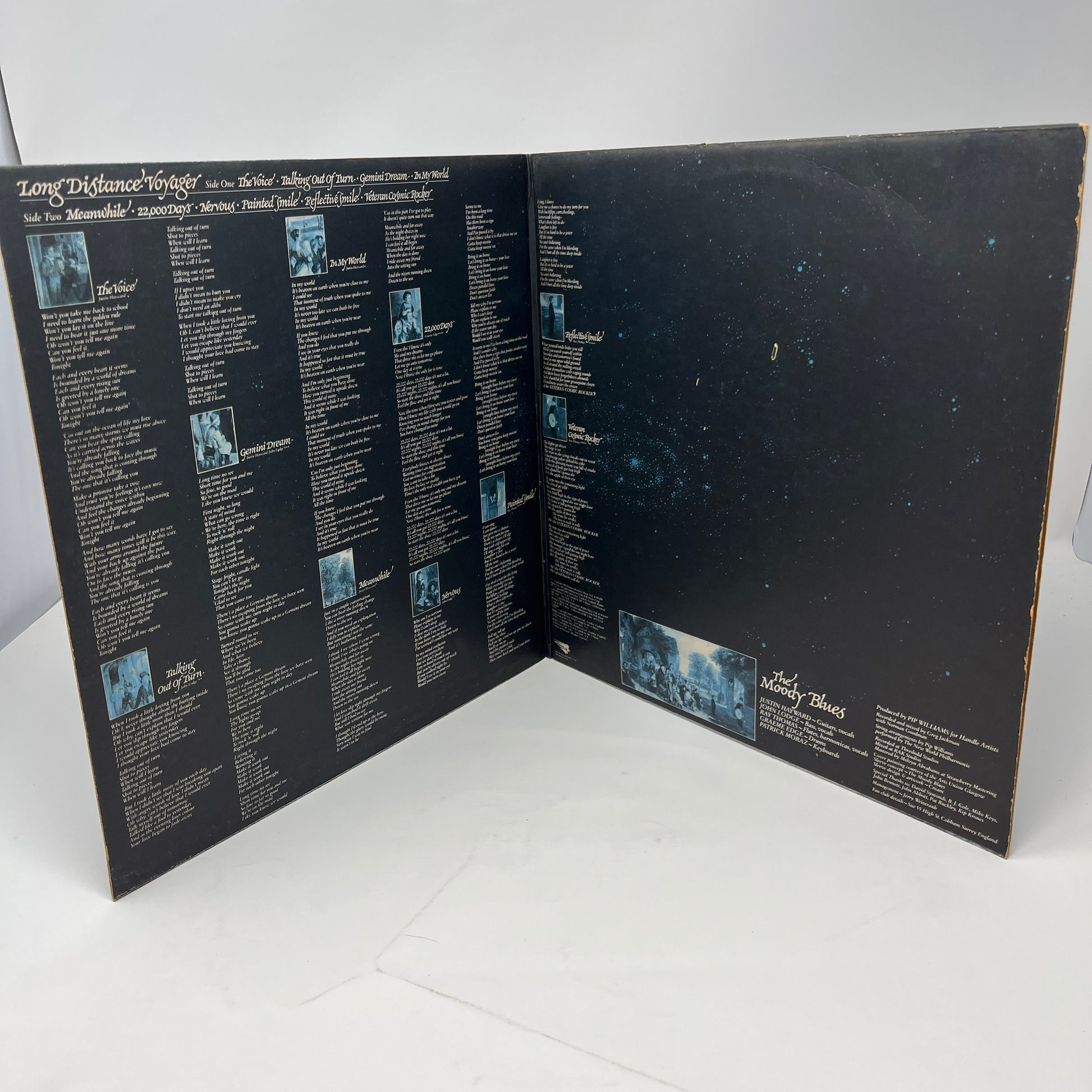 The Moody Blues : Long Distance Voyager (LP,Album,Stereo)