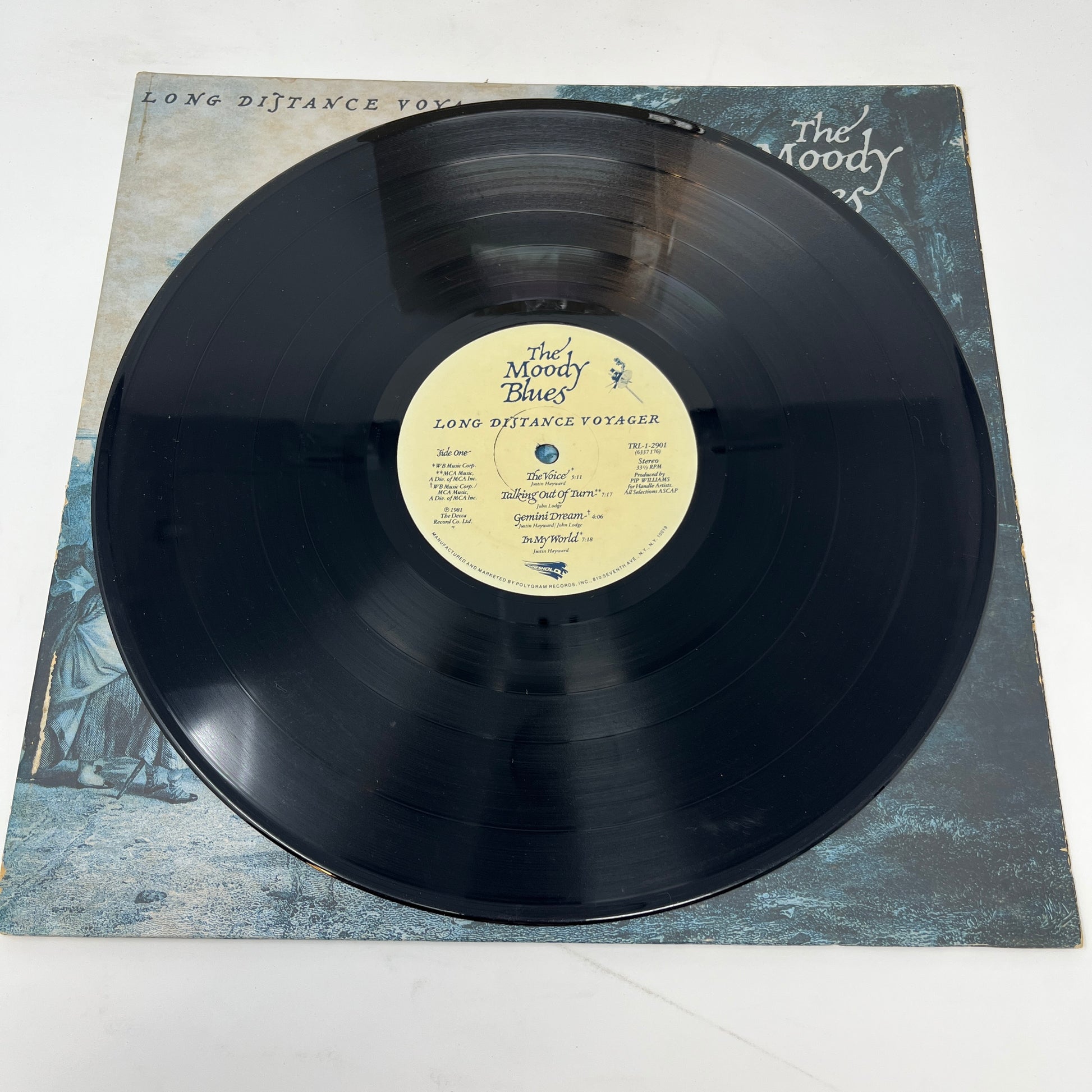 The Moody Blues : Long Distance Voyager (LP,Album,Stereo)