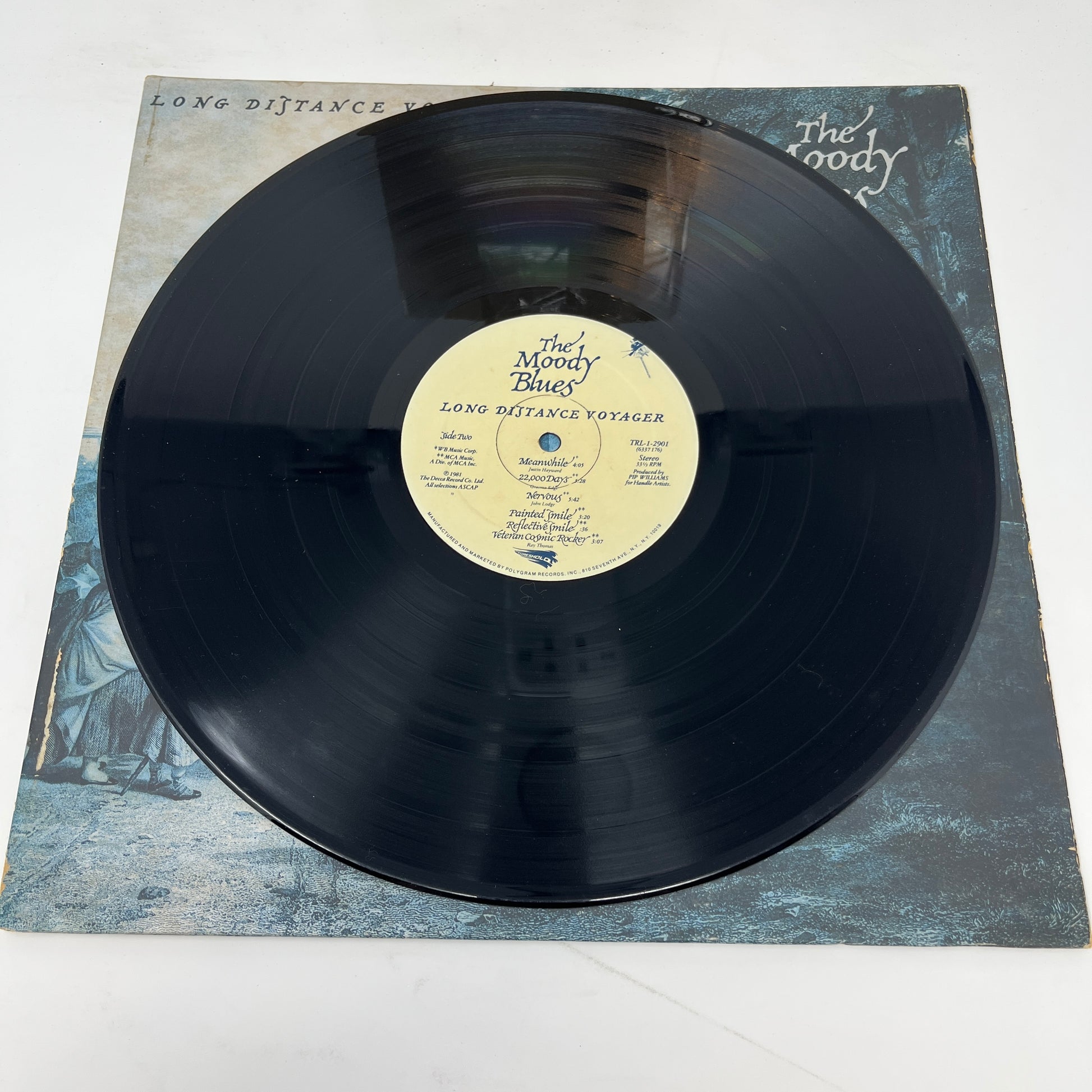 The Moody Blues : Long Distance Voyager (LP,Album,Stereo)
