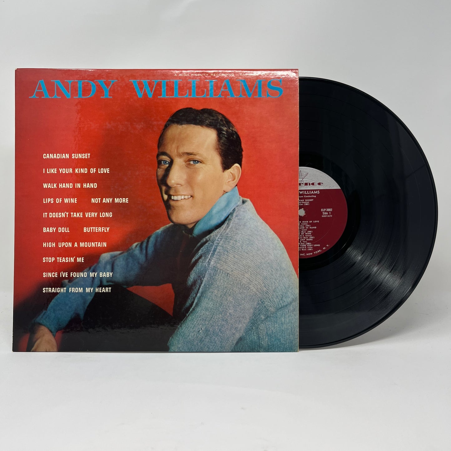 Andy Williams : Andy Williams (LP,Reissue)