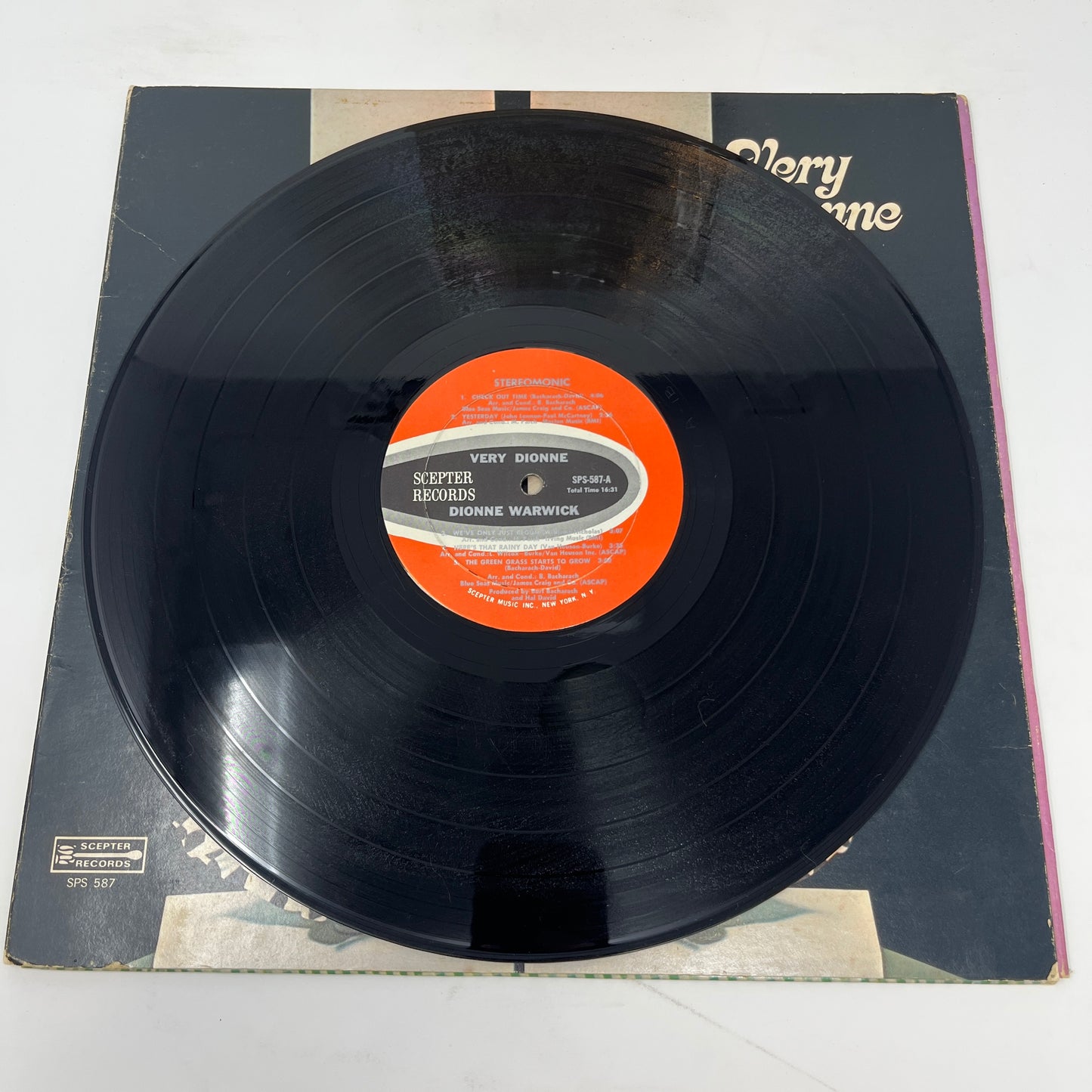 Dionne Warwick : Very Dionne (LP,Album)