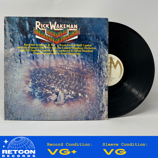 Rick Wakeman : Journey To The Centre Of The Earth (LP,Album,Repress,Club Edition)