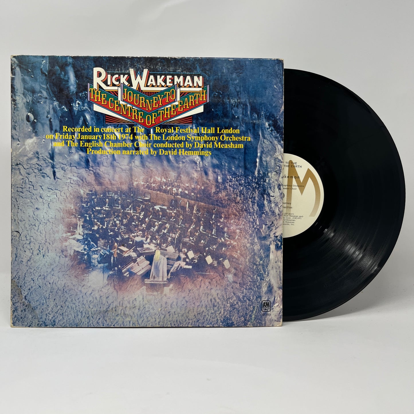 Rick Wakeman : Journey To The Centre Of The Earth (LP,Album,Repress,Club Edition)