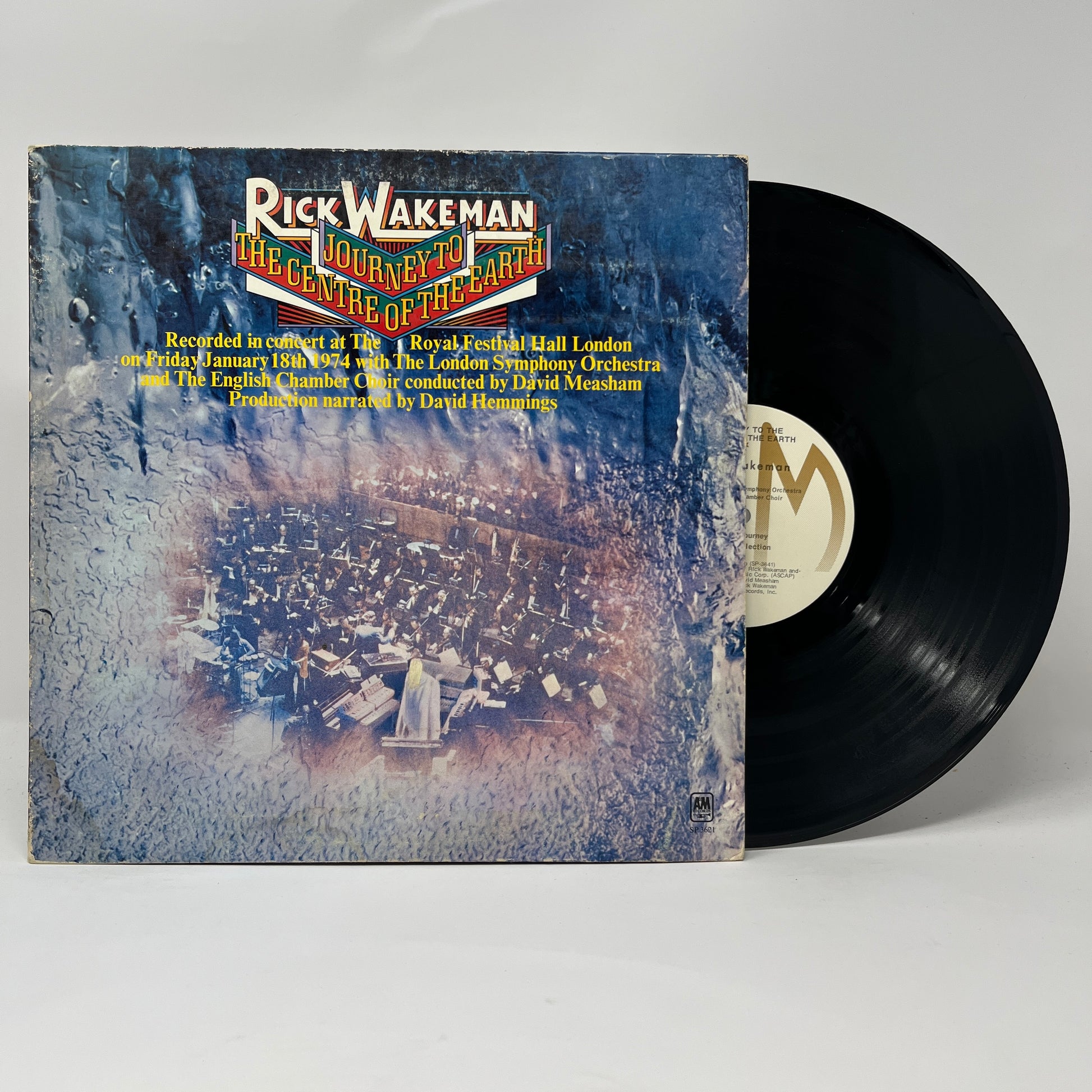 Rick Wakeman : Journey To The Centre Of The Earth (LP,Album,Repress,Club Edition)