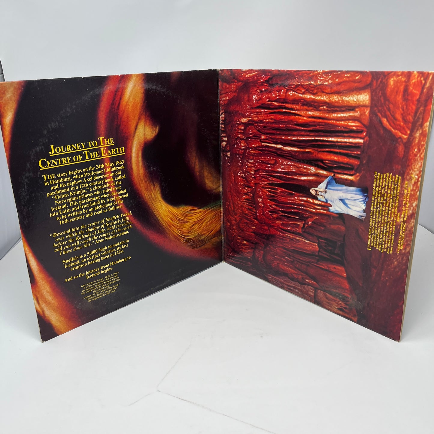 Rick Wakeman : Journey To The Centre Of The Earth (LP,Album,Repress,Club Edition)