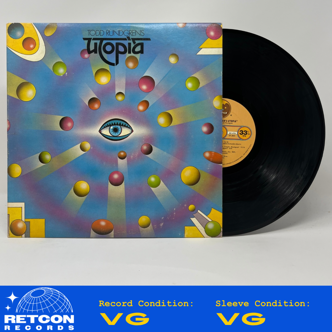 Utopia (5) : Todd Rundgren's Utopia (LP,Album)